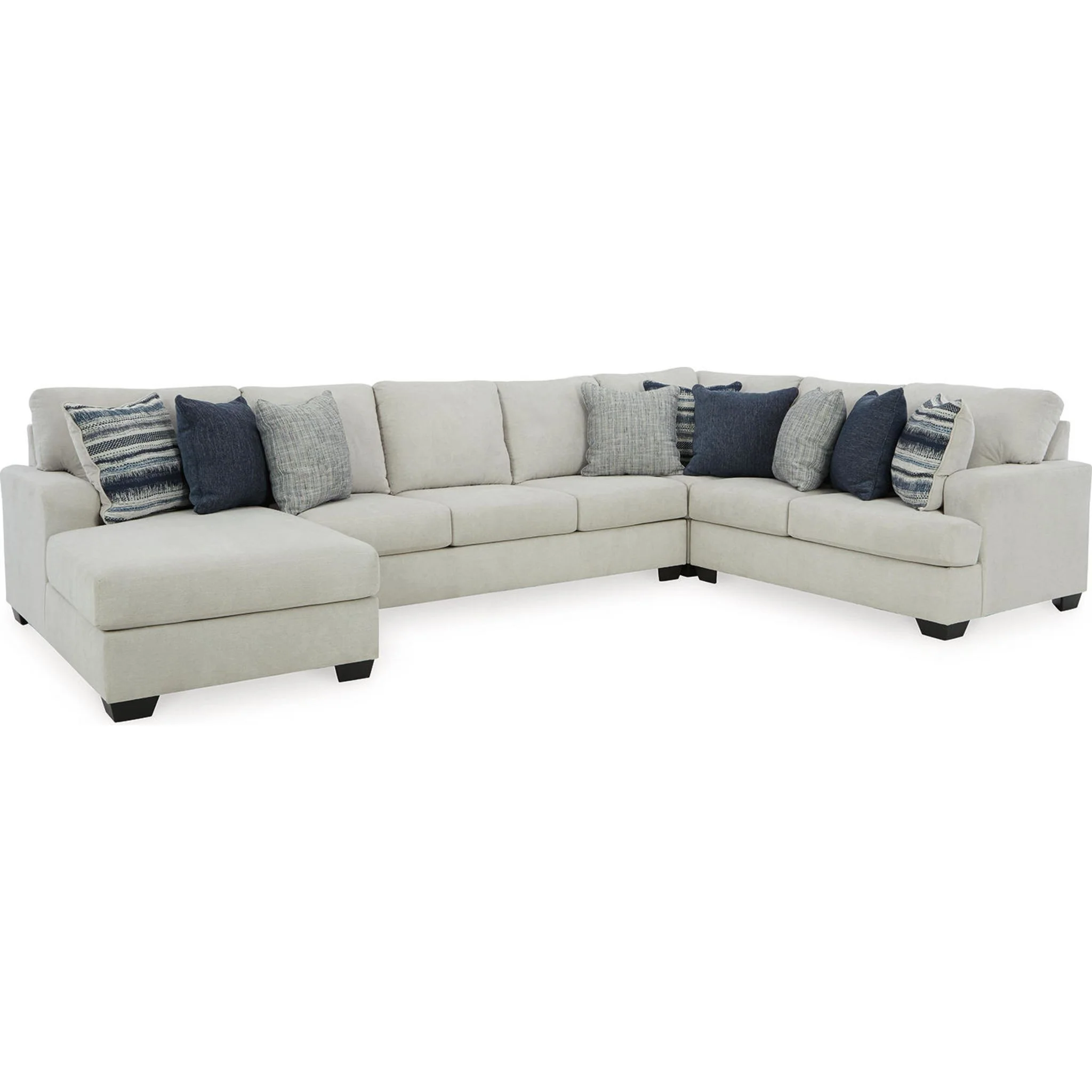 Lowder 4 Piece Sectional with Chaise