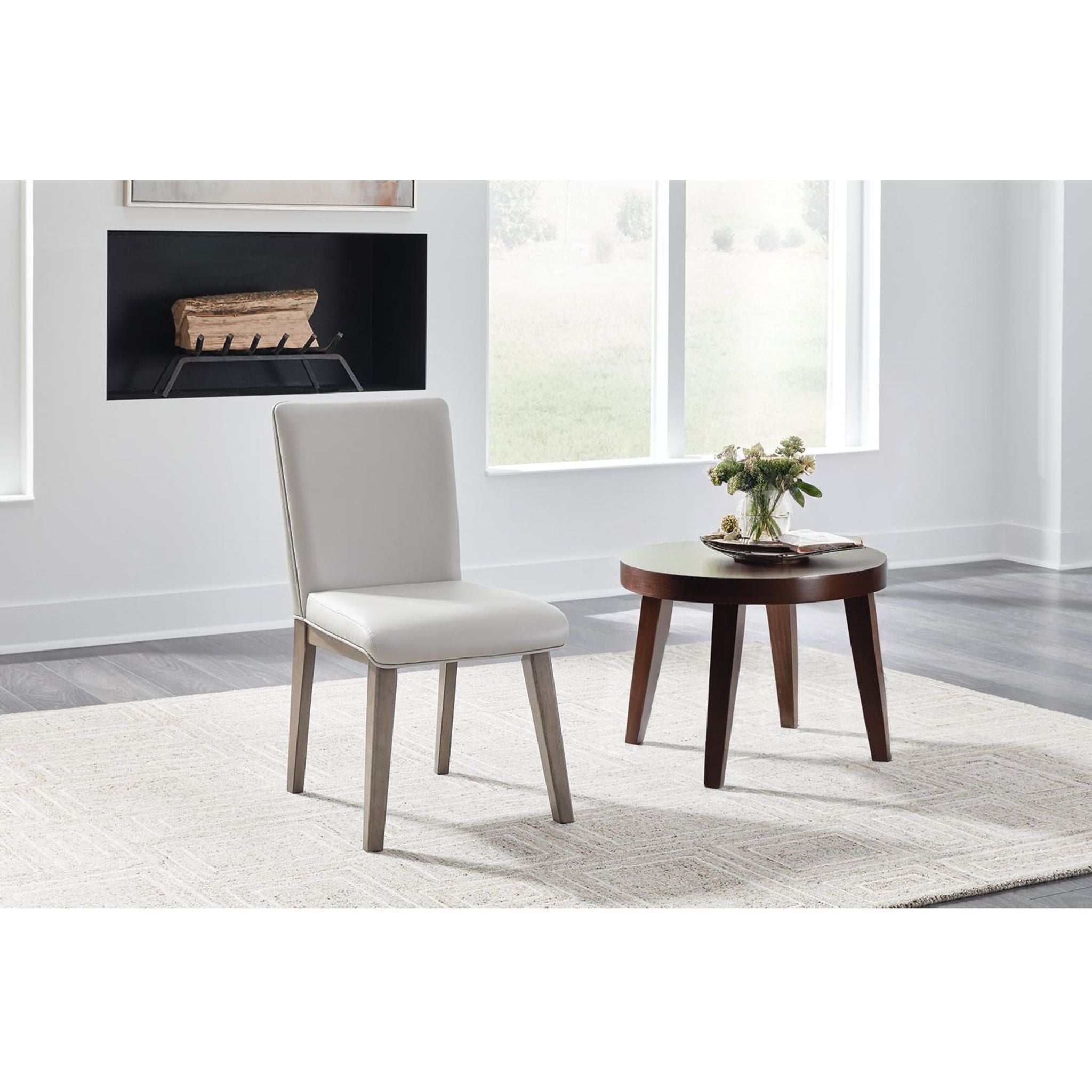 Loyaska Dining Chair - Grayish Brown - (D789-01) - Image 2