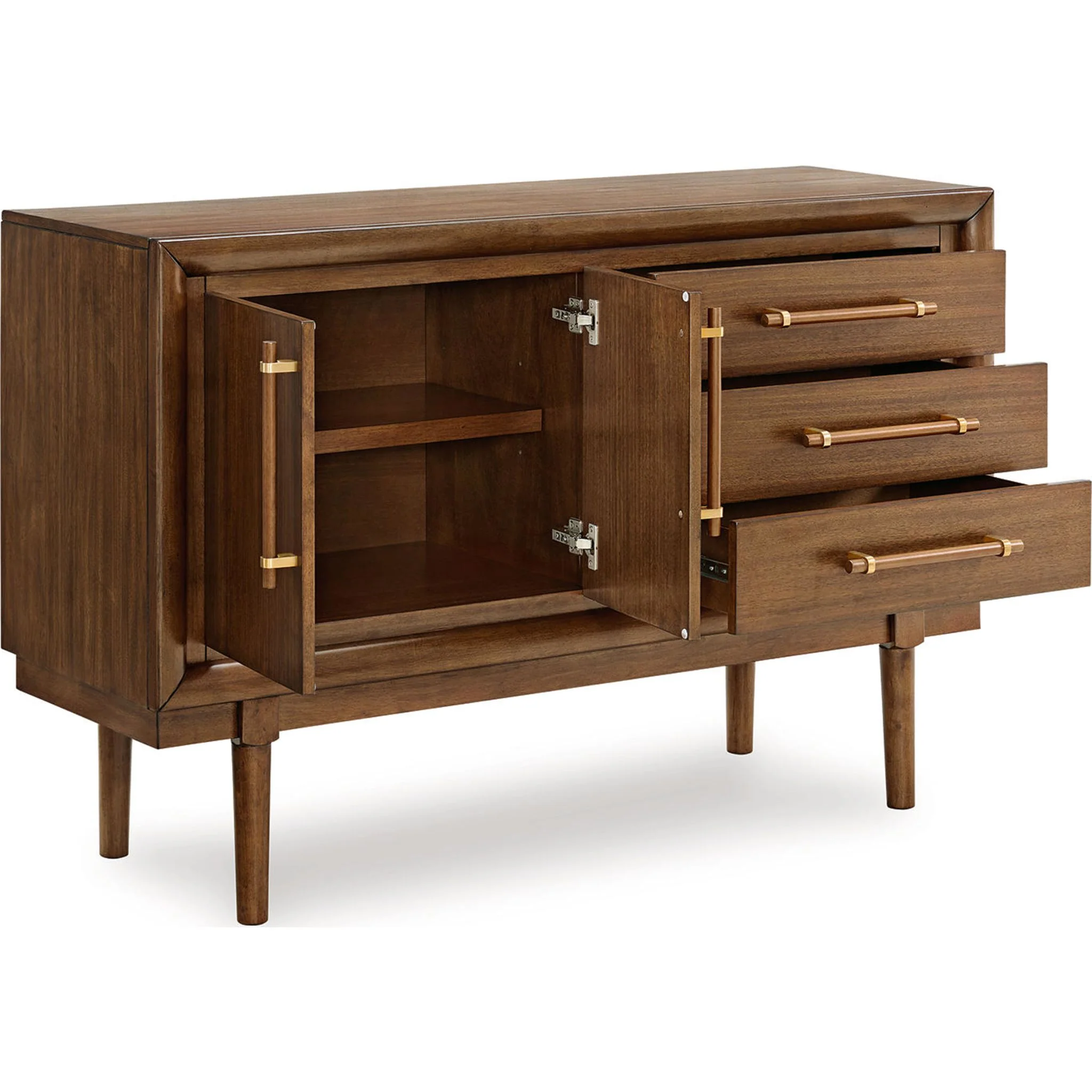 Lyncott Dining Server - Brown - (D615-60) - Image 11