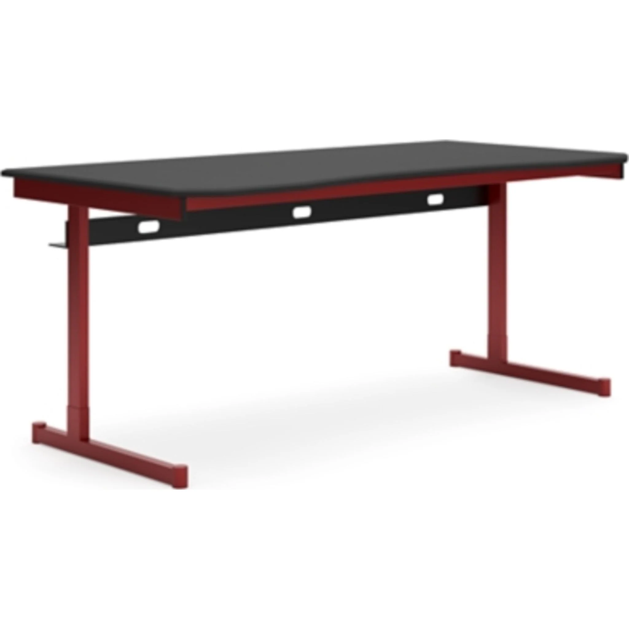 Lynxtyn Desk - Red/Black