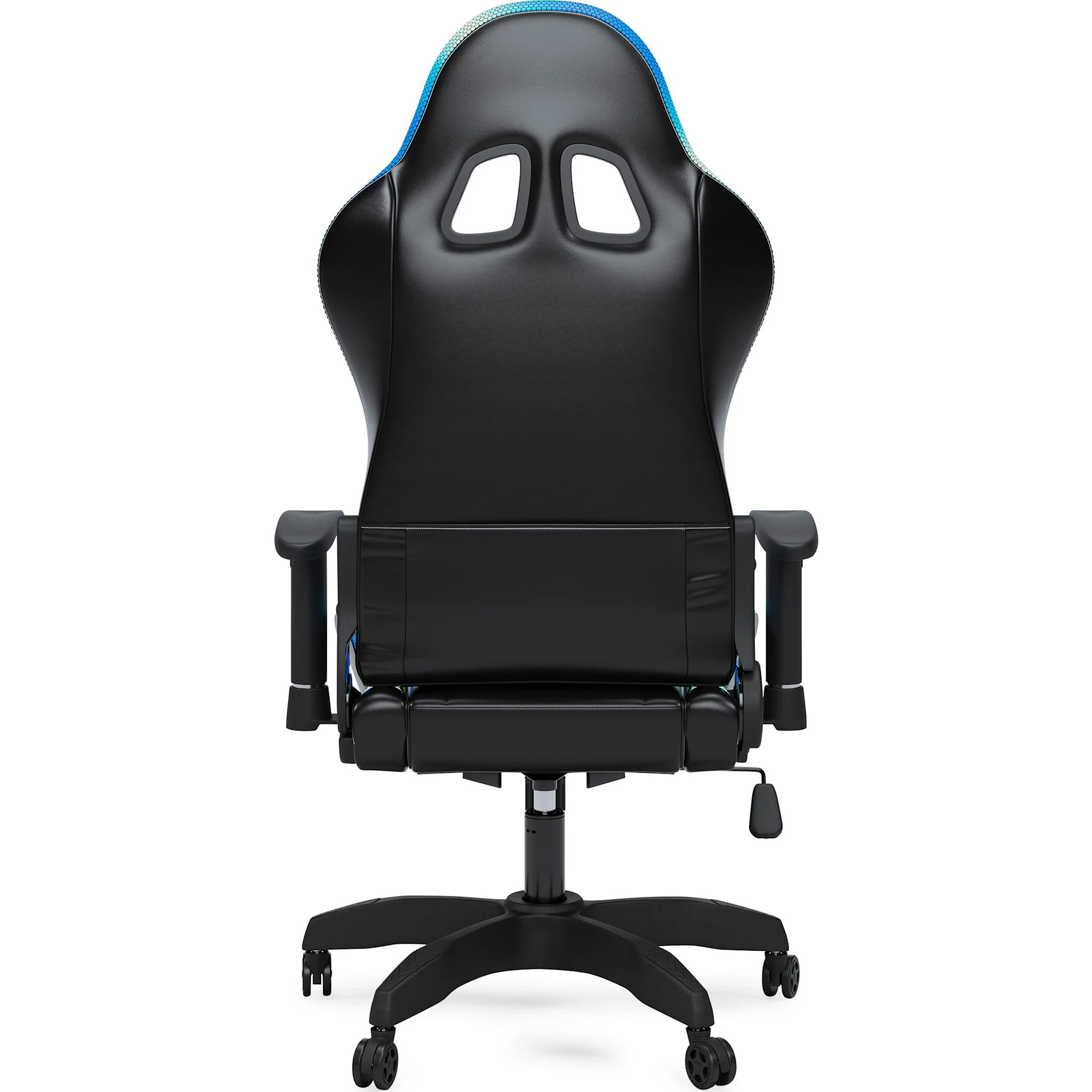 Lynxtyn Swivel Gaming Chair - Black/Gray - Image 31