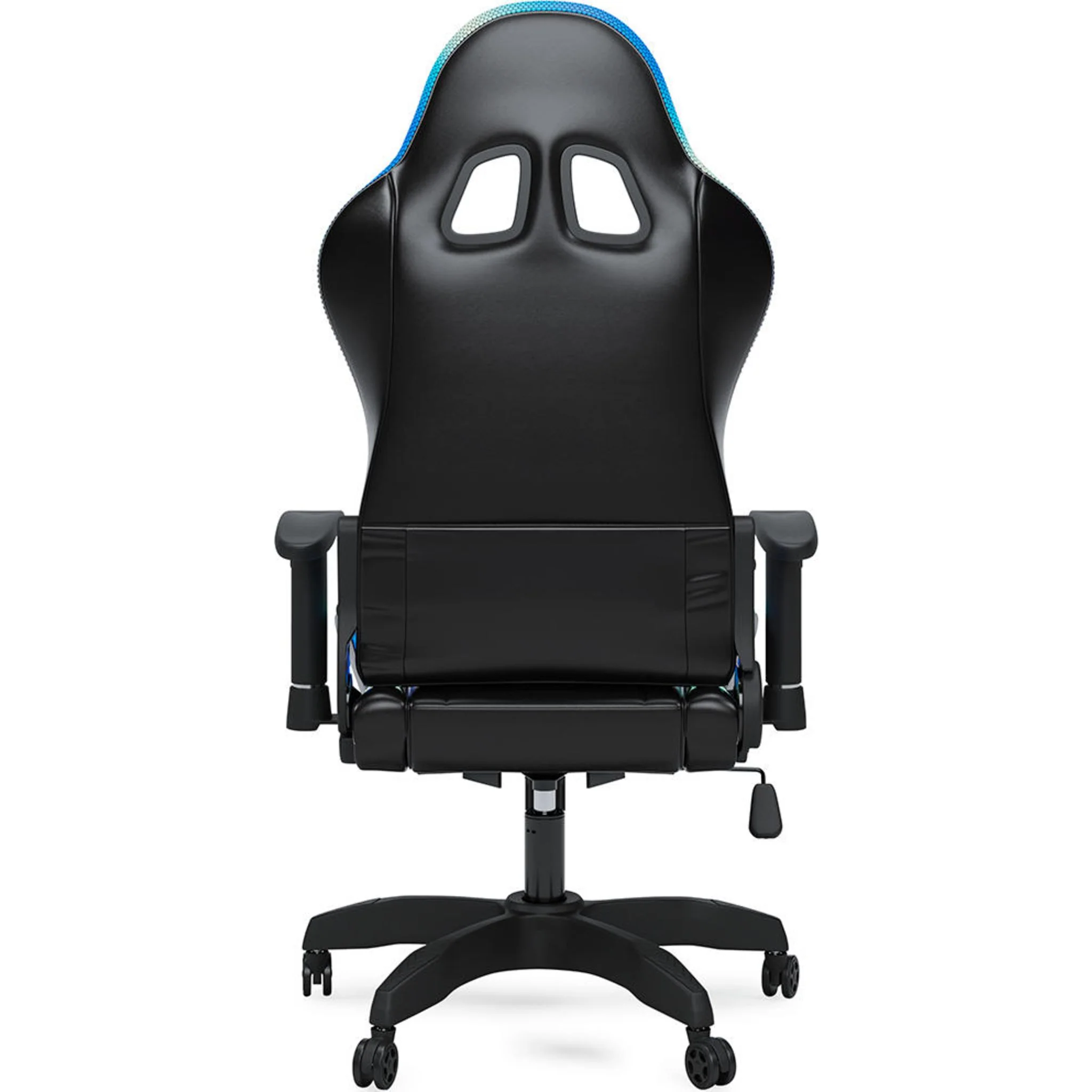 Lynxtyn Swivel Gaming Chair - Black/Gray - Image 38