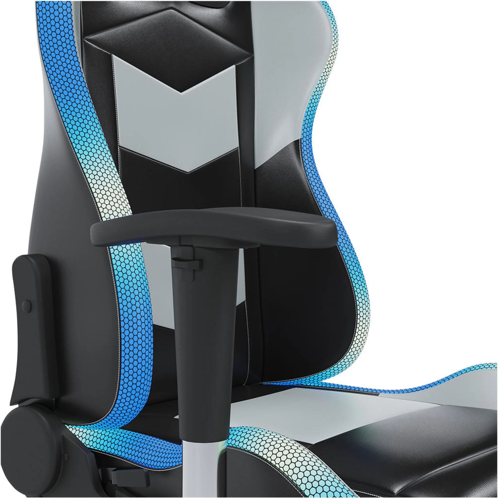 Lynxtyn Swivel Gaming Chair - Black/Gray - Image 67