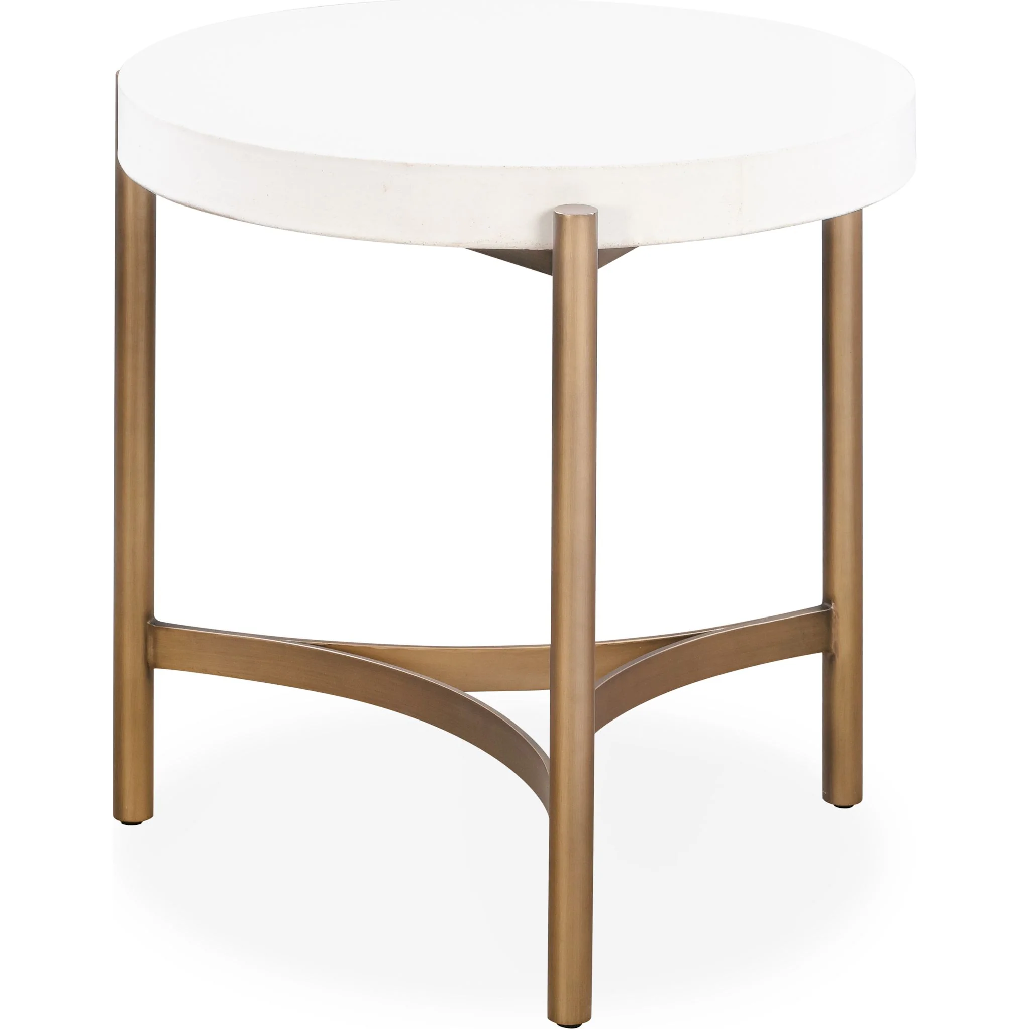 Lyon End Table - Ivory - Image 3