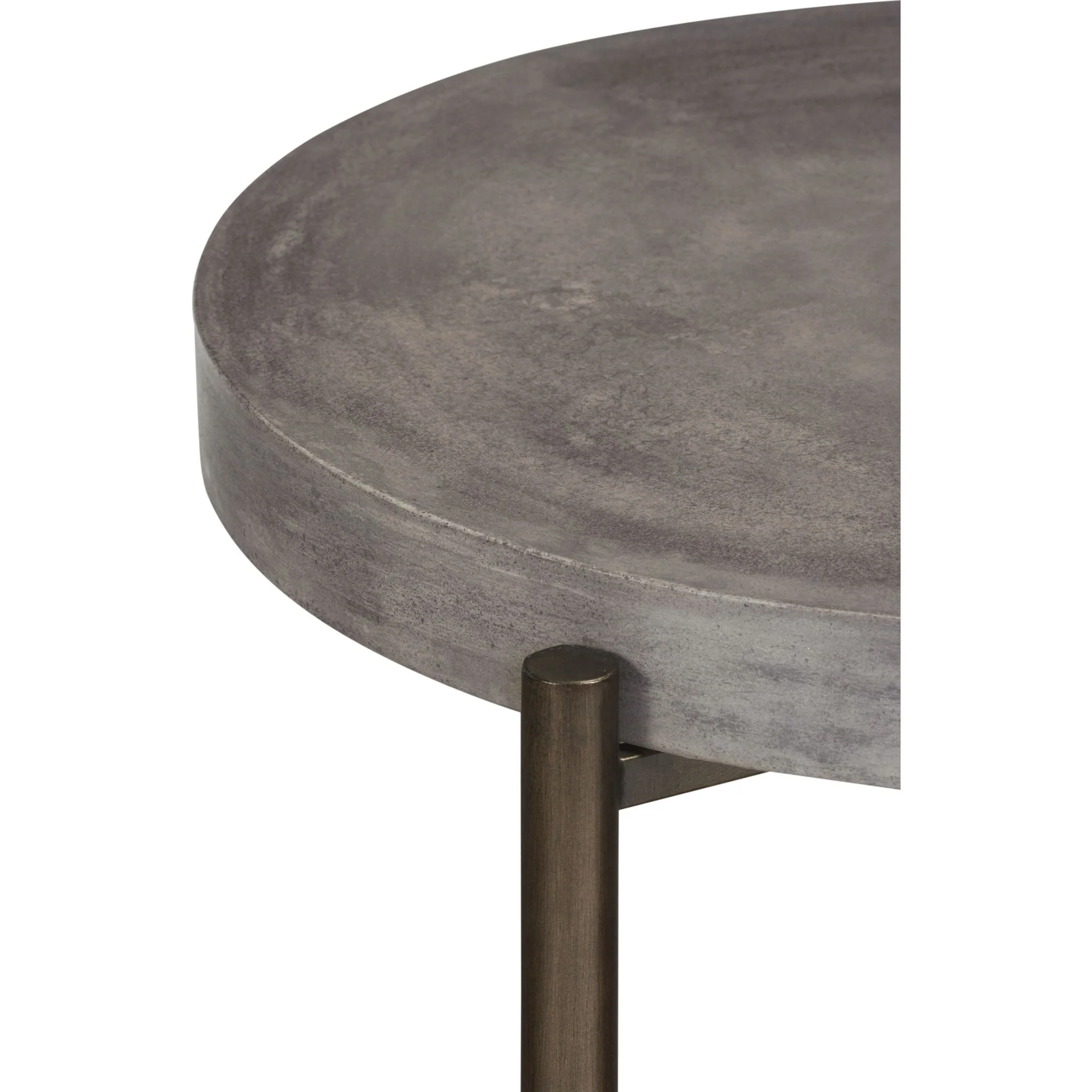 Lyon End Table - Medium Concrete - Image 3