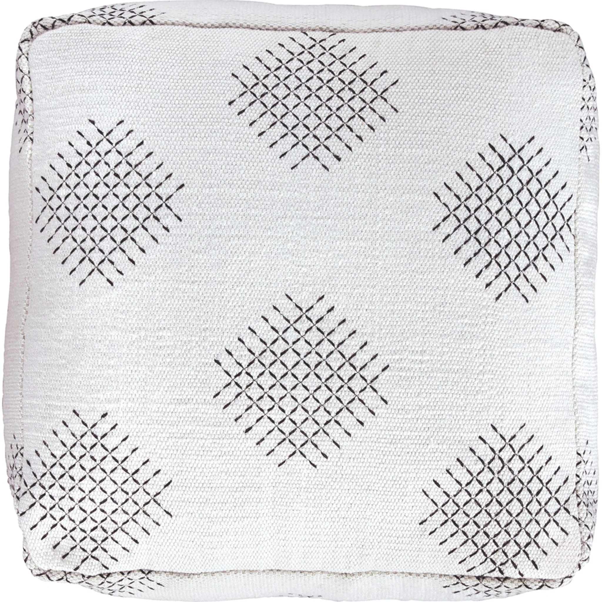 Mabyn Pouf - Ivory - Image 4