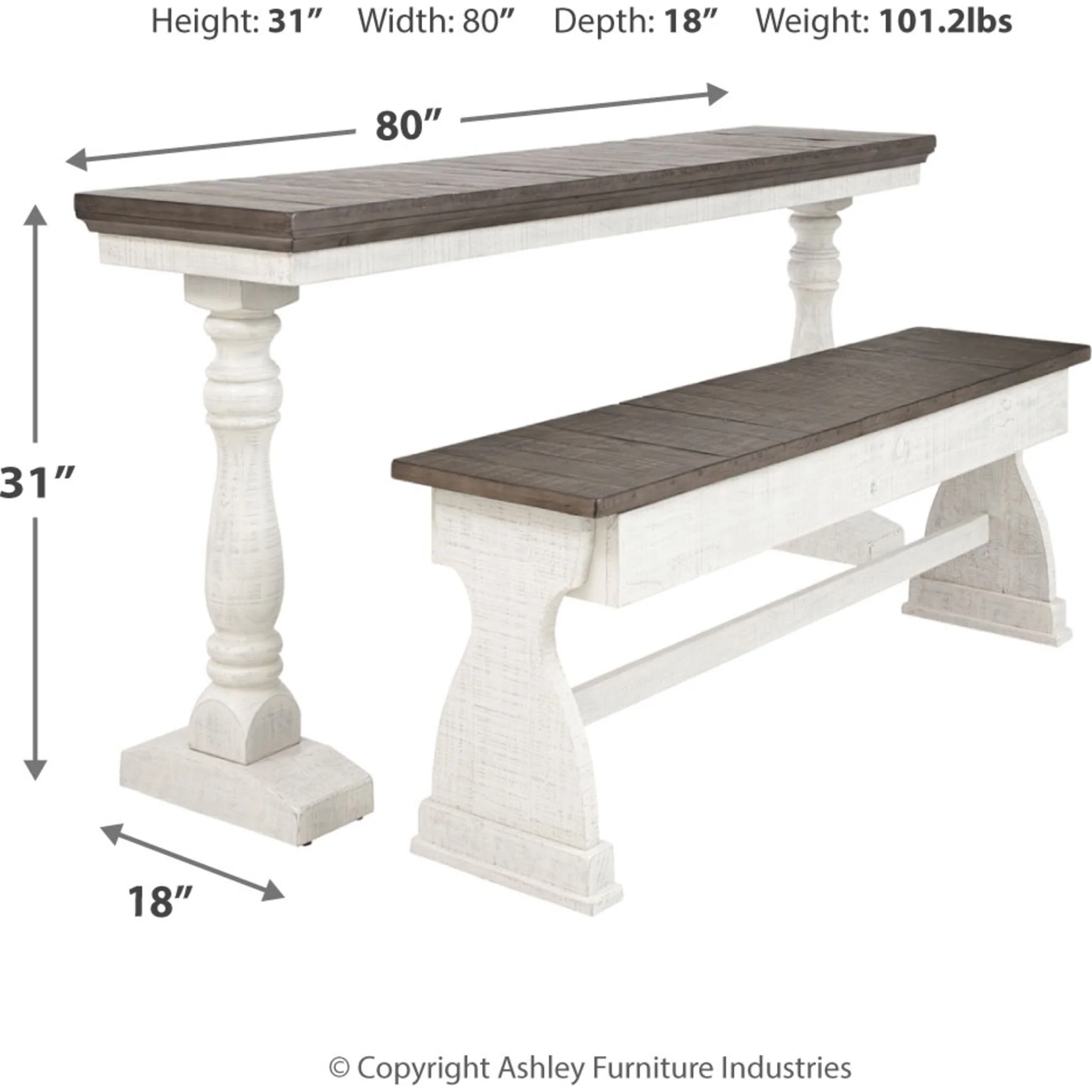 Macibery 2 Piece Package - Two-tone - (D504-111) - Image 4