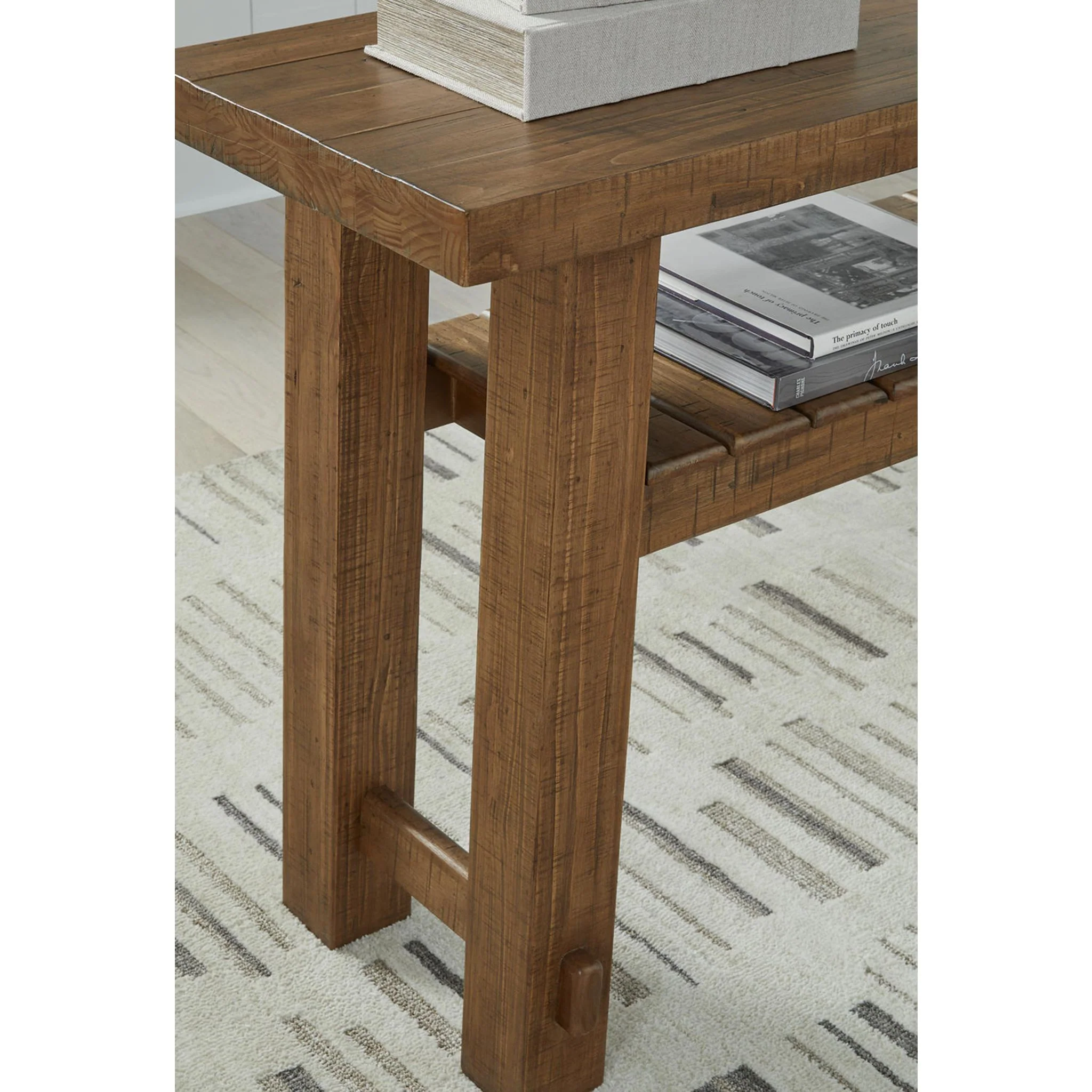 Mackifeld Sofa Table - Warm Brown - Image 10