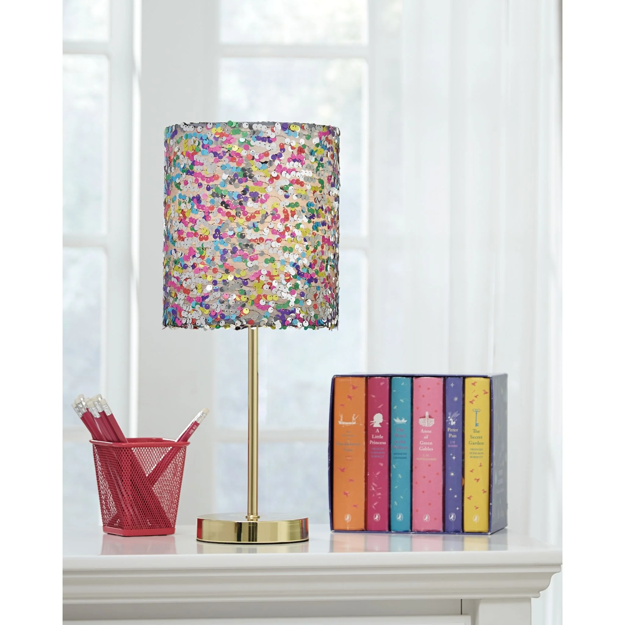 Maddy Table Lamp - Multi 18.25" - Image 2