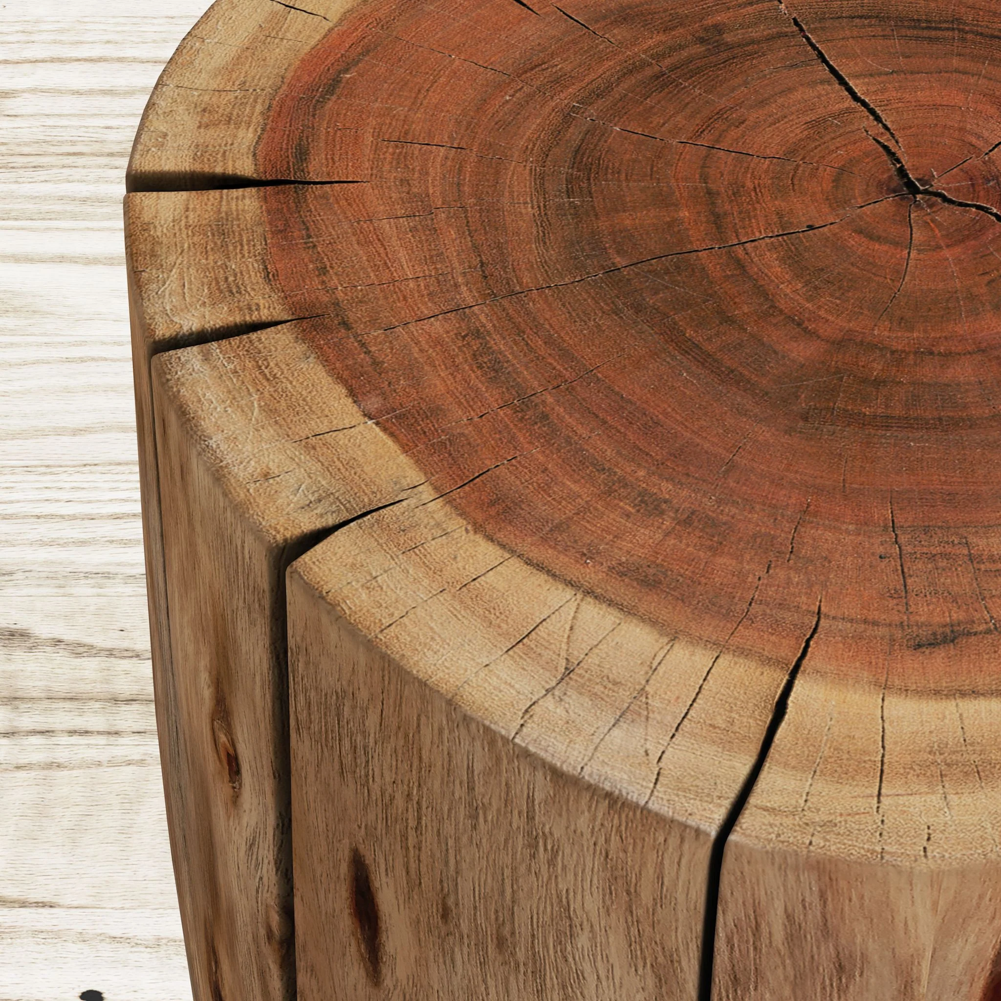 Madera Accent Table - Natural Wood - Image 2