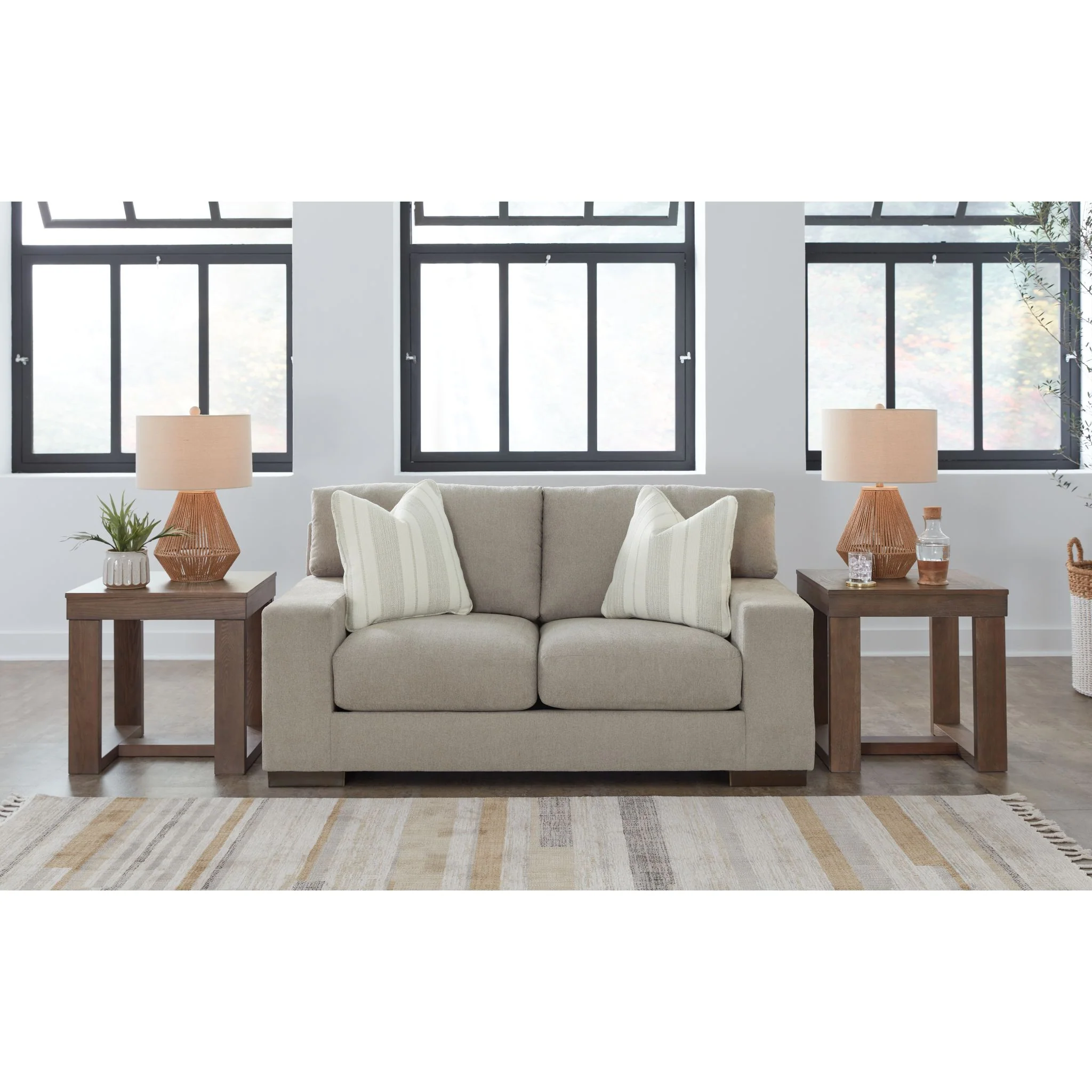 Maggie Loveseat - Flax - Image 2