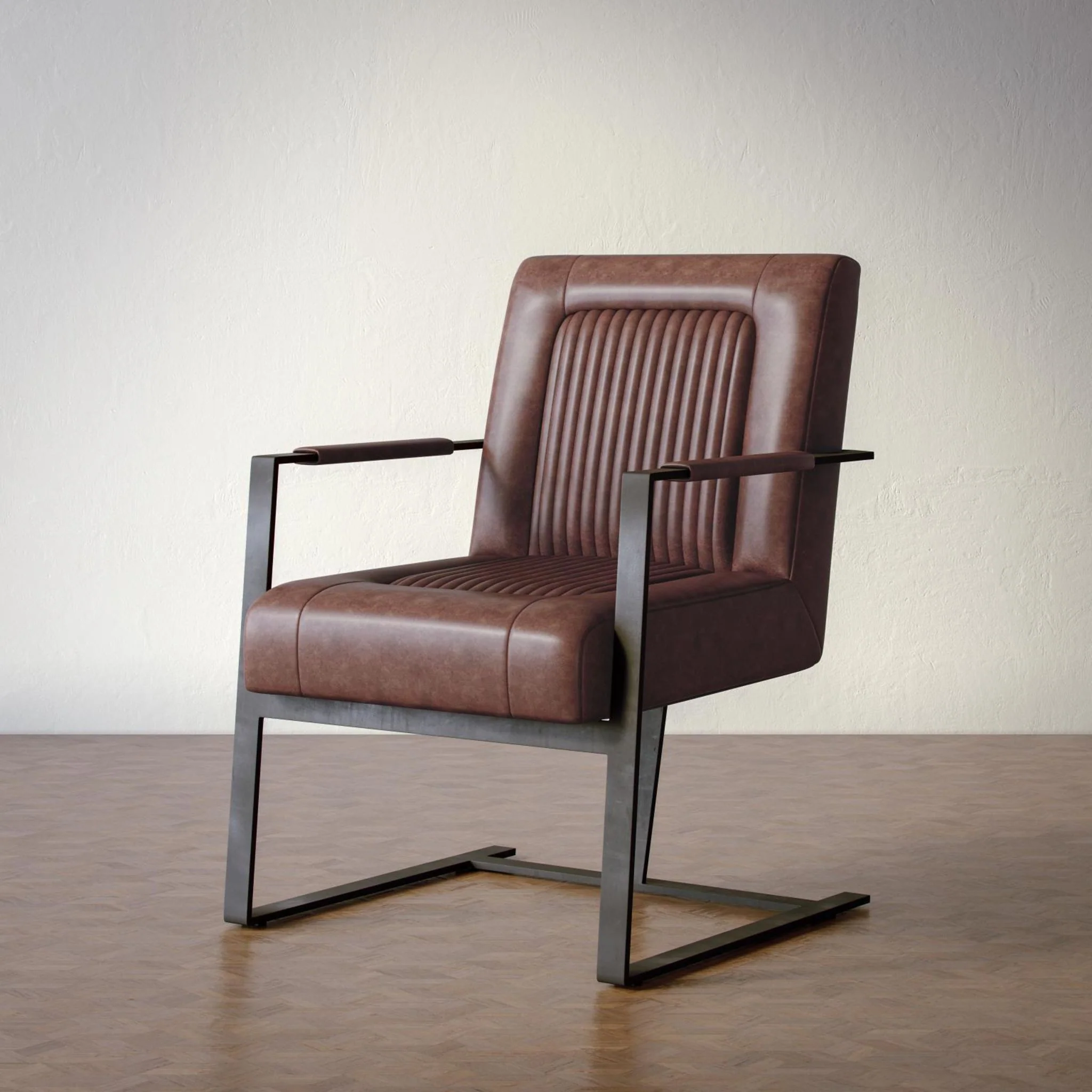 Maguire Accent Chair - Dark Sienna - Image 3