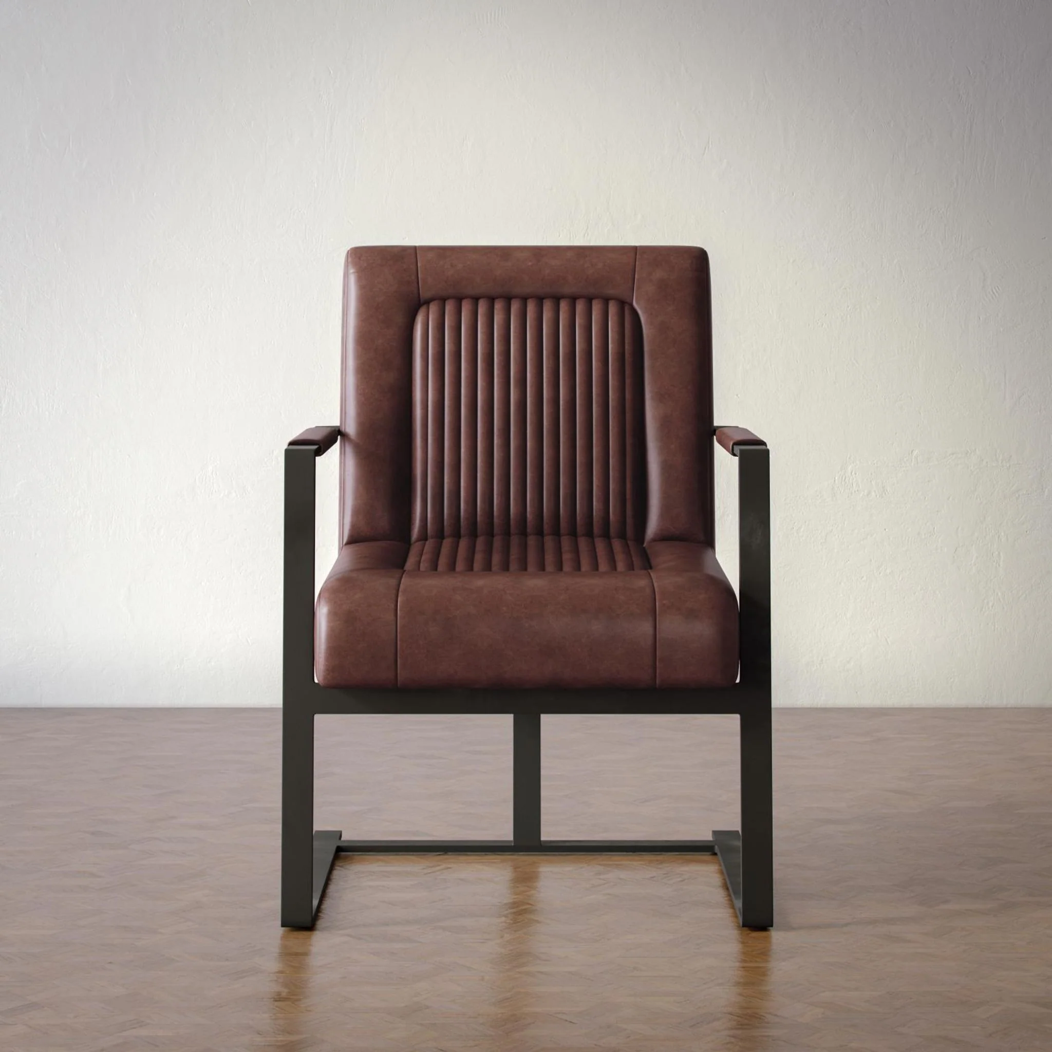 Maguire Accent Chair - Dark Sienna - Image 4