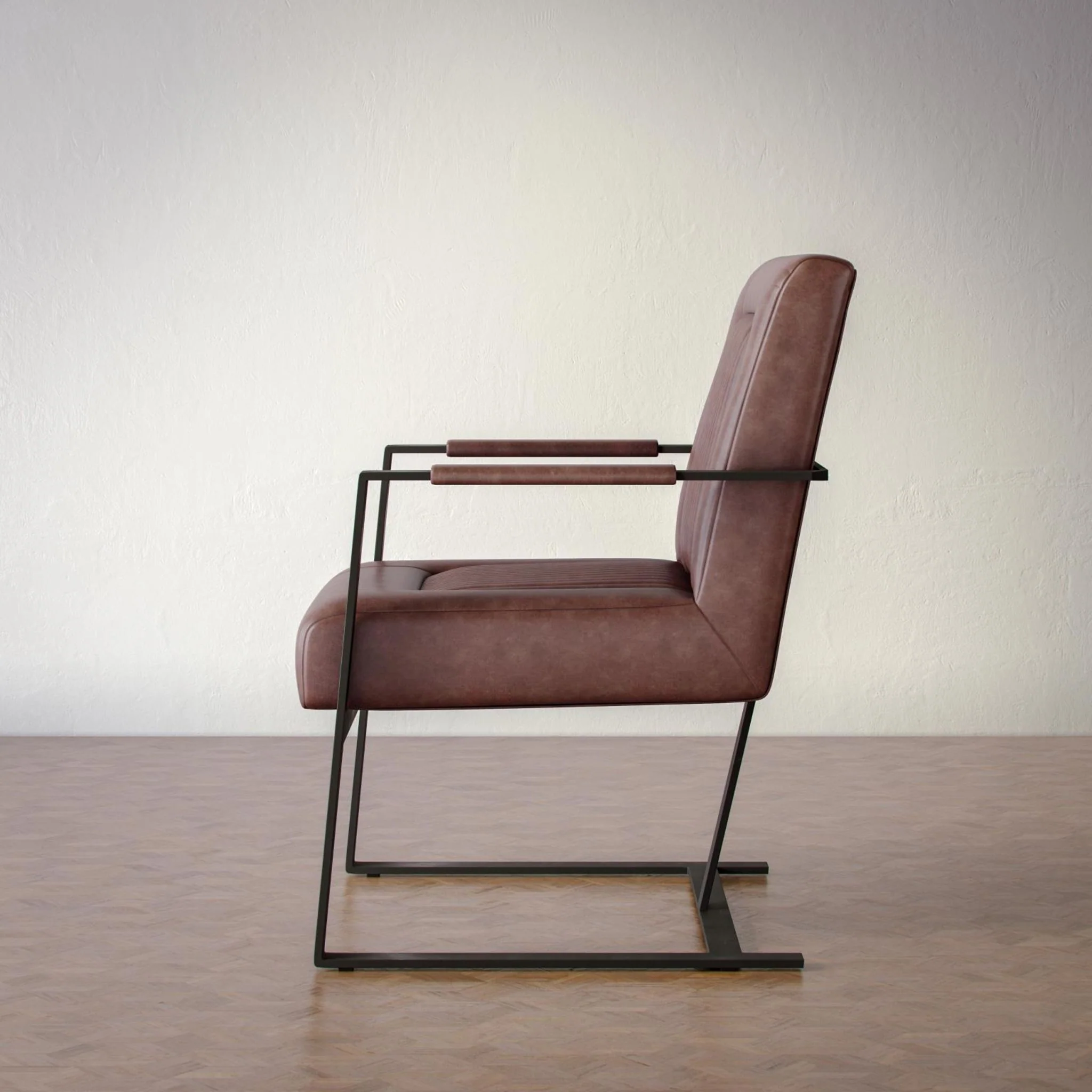 Maguire Accent Chair - Dark Sienna - Image 5