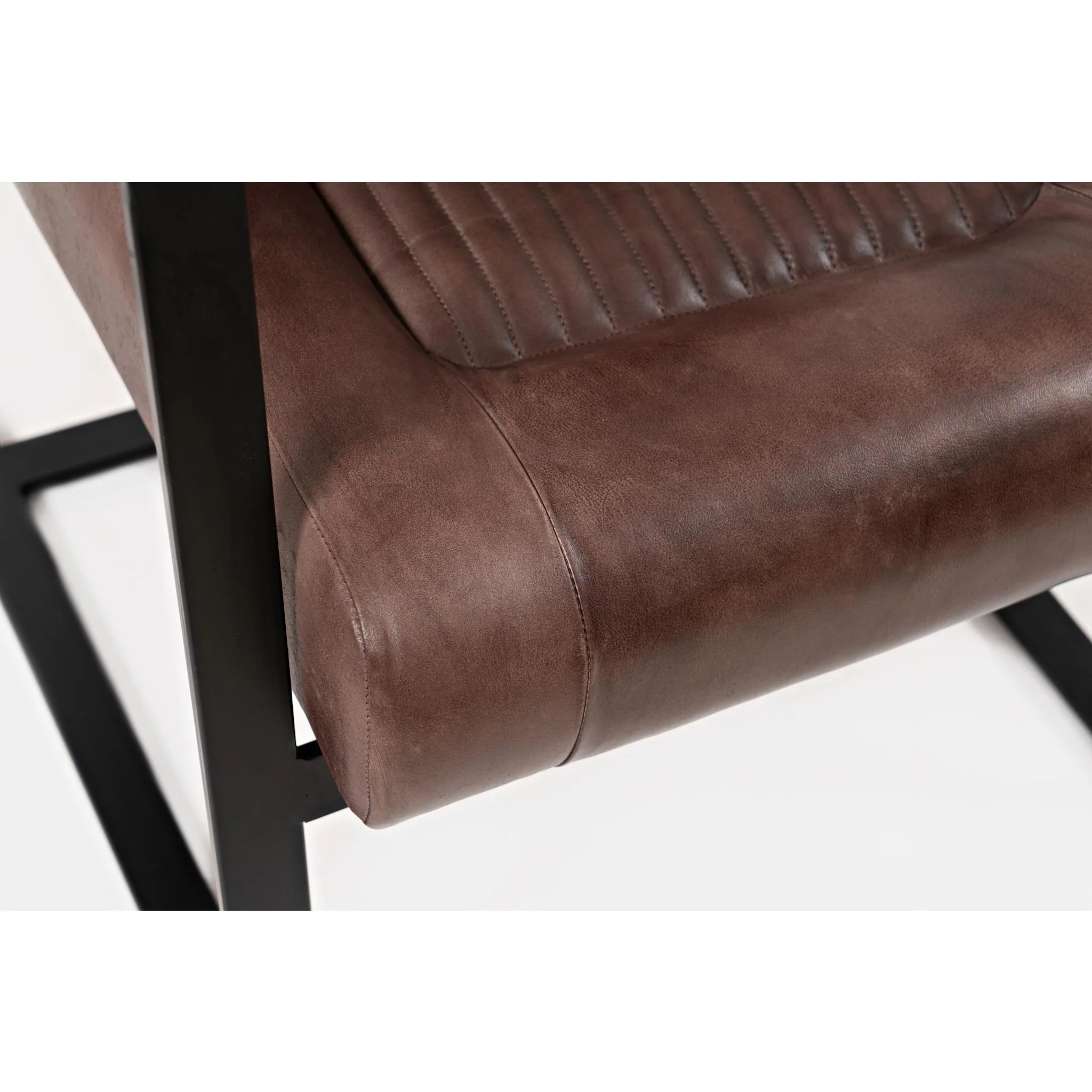 Maguire Accent Chair - Dark Sienna - Image 7