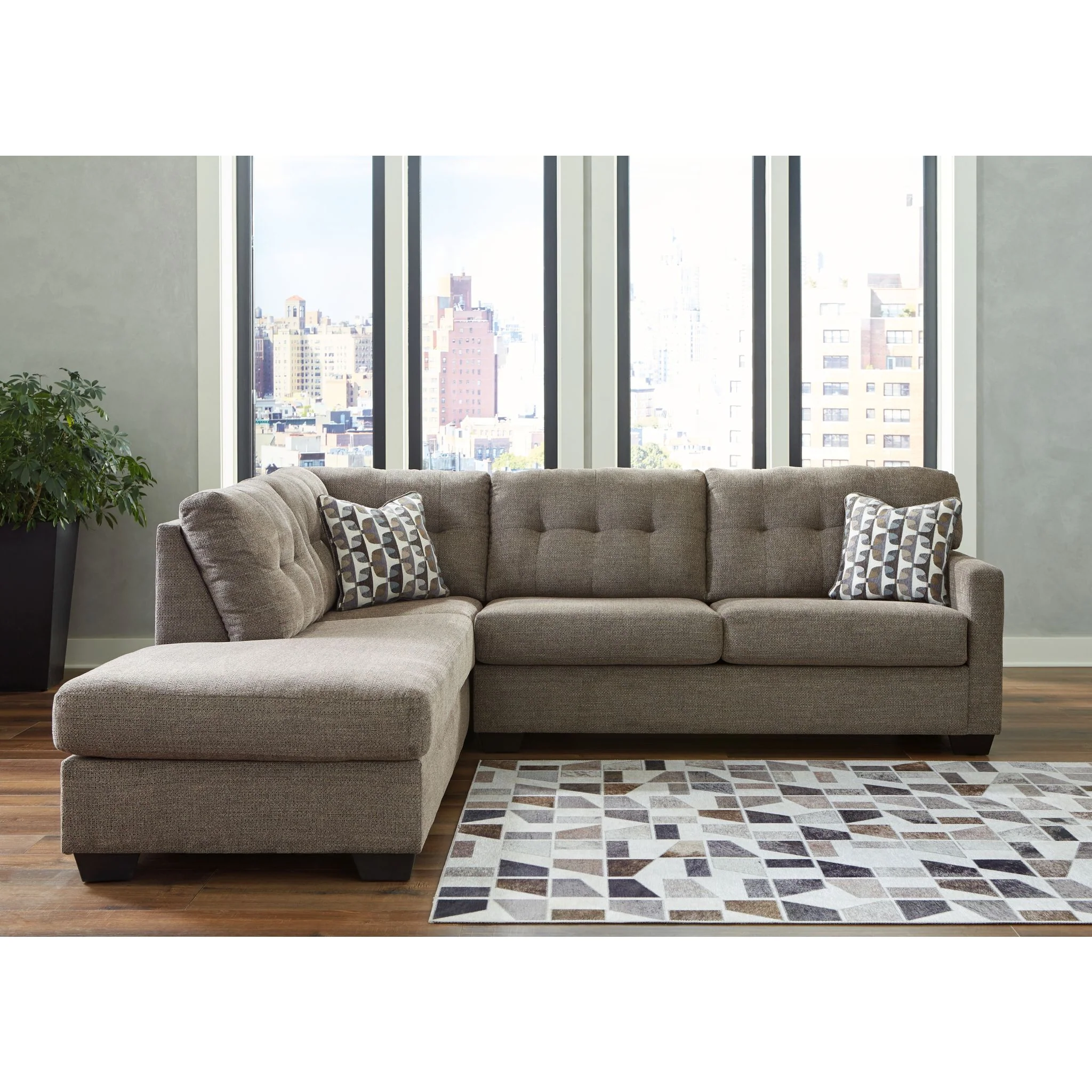 Mahoney 2 Piece Sectional with Chaise - Image 16