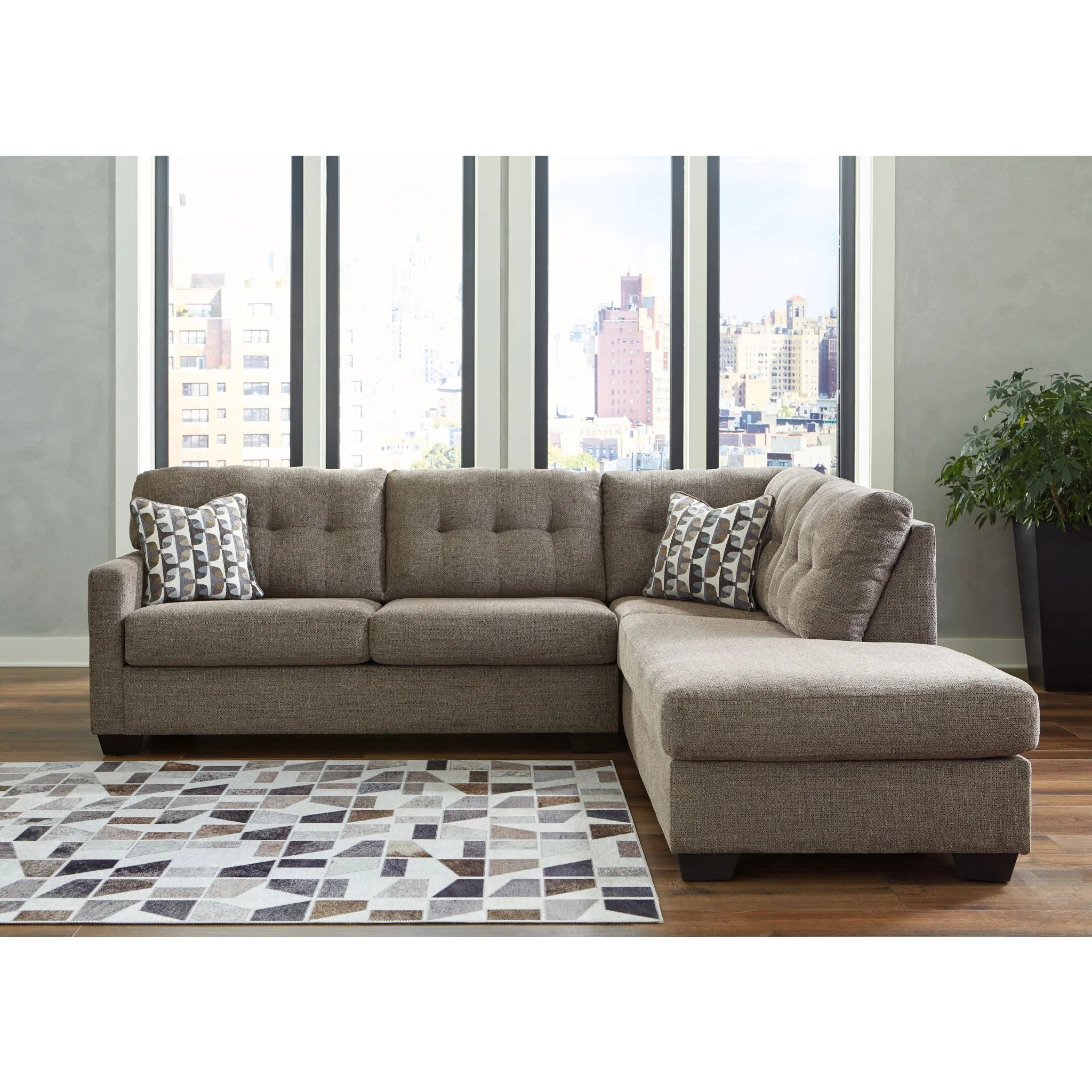 Mahoney 2 Piece Sectional with Chaise - Image 25