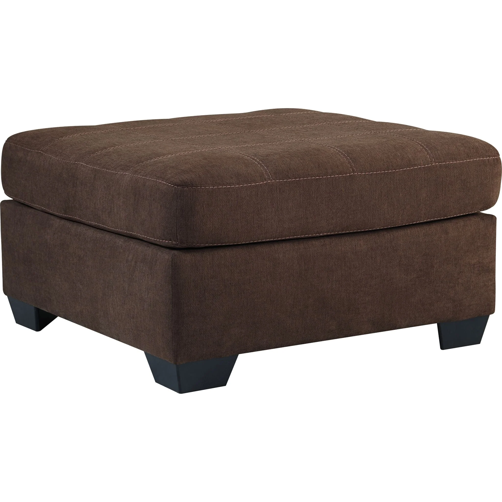 Maier Oversized Accent Ottoman - Walnut