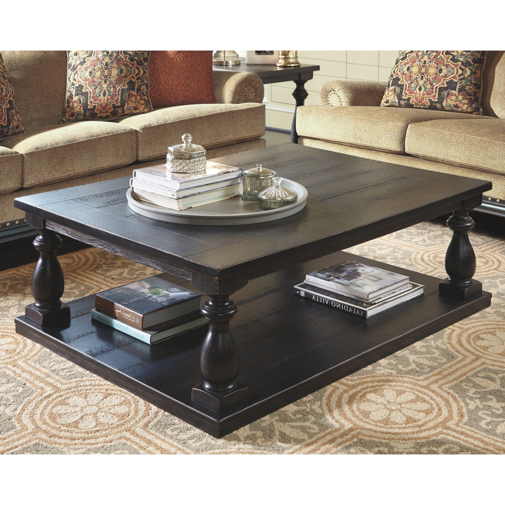 Mallacar Coffee Table - Black - Image 2