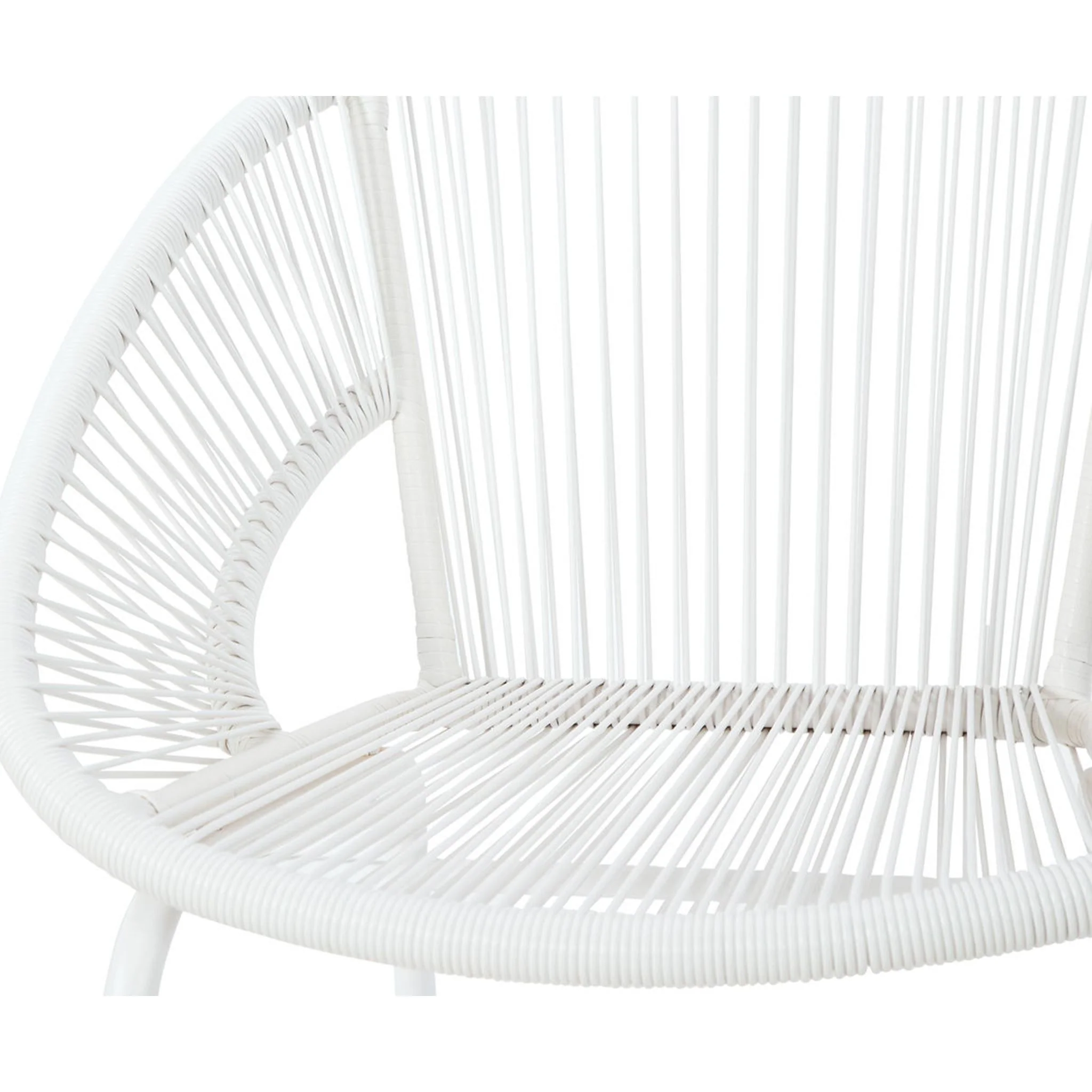Mandarin Cape 3 Piece Outdoor Chat Set - White - Image 25