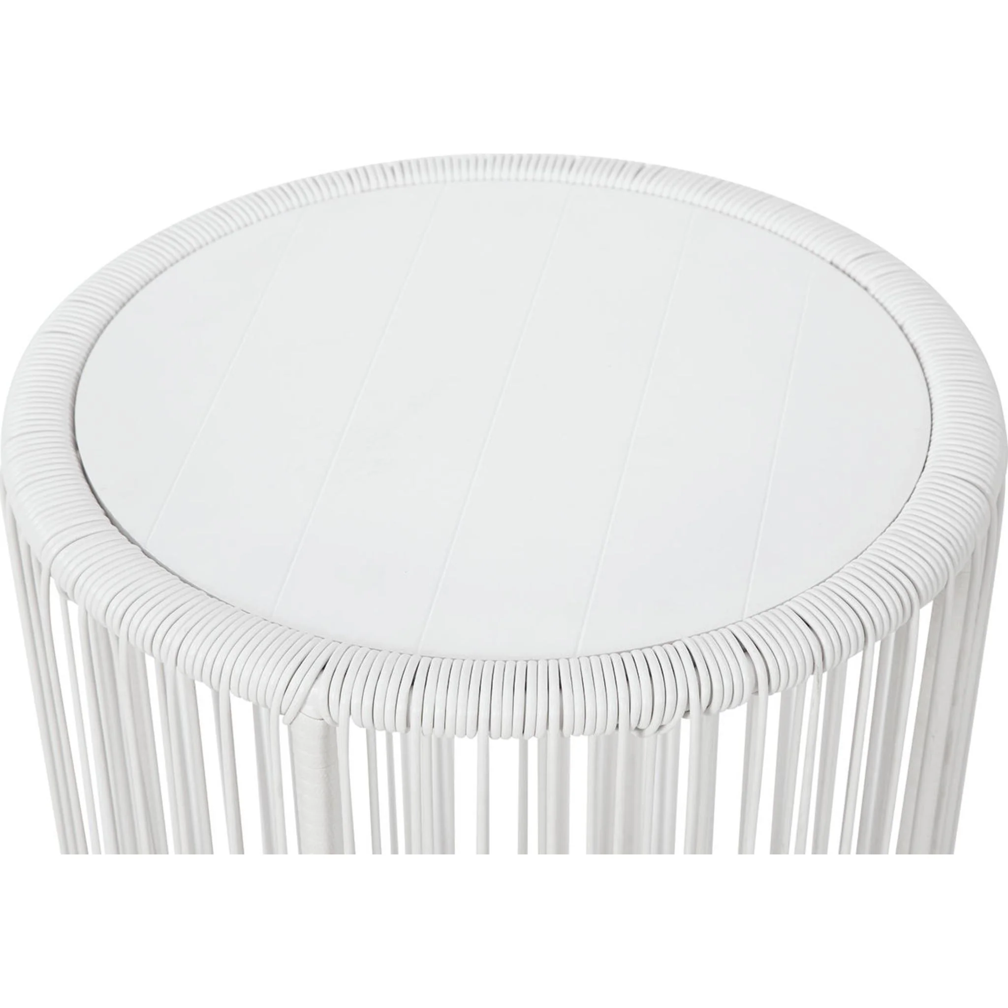 Mandarin Cape 3 Piece Outdoor Chat Set - White - Image 35