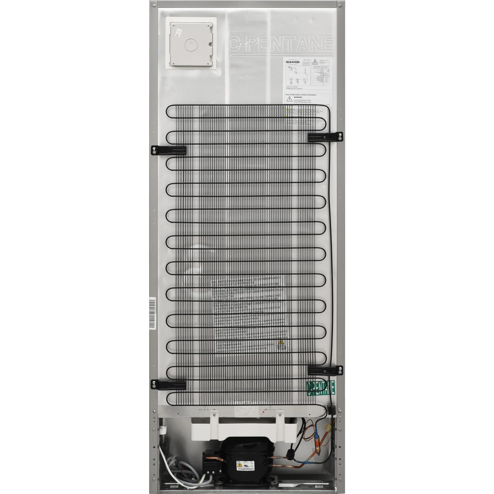 Marathon All Fridge (MAR110BLS) - Black Steel - Image 6