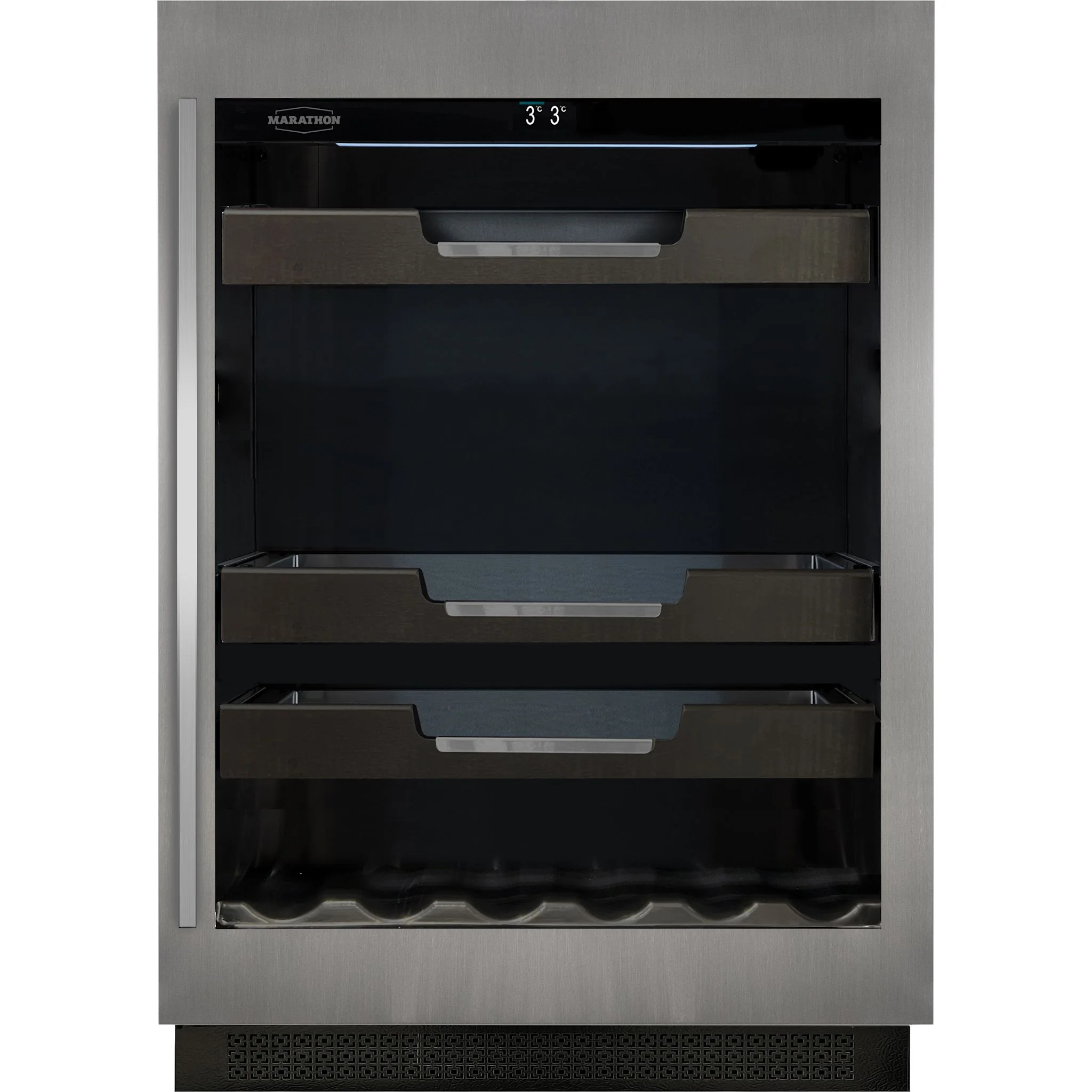 Marathon 24" Single Zone Stainless Steel Beverage Cooler - Stainless Steel (M4-100SS)