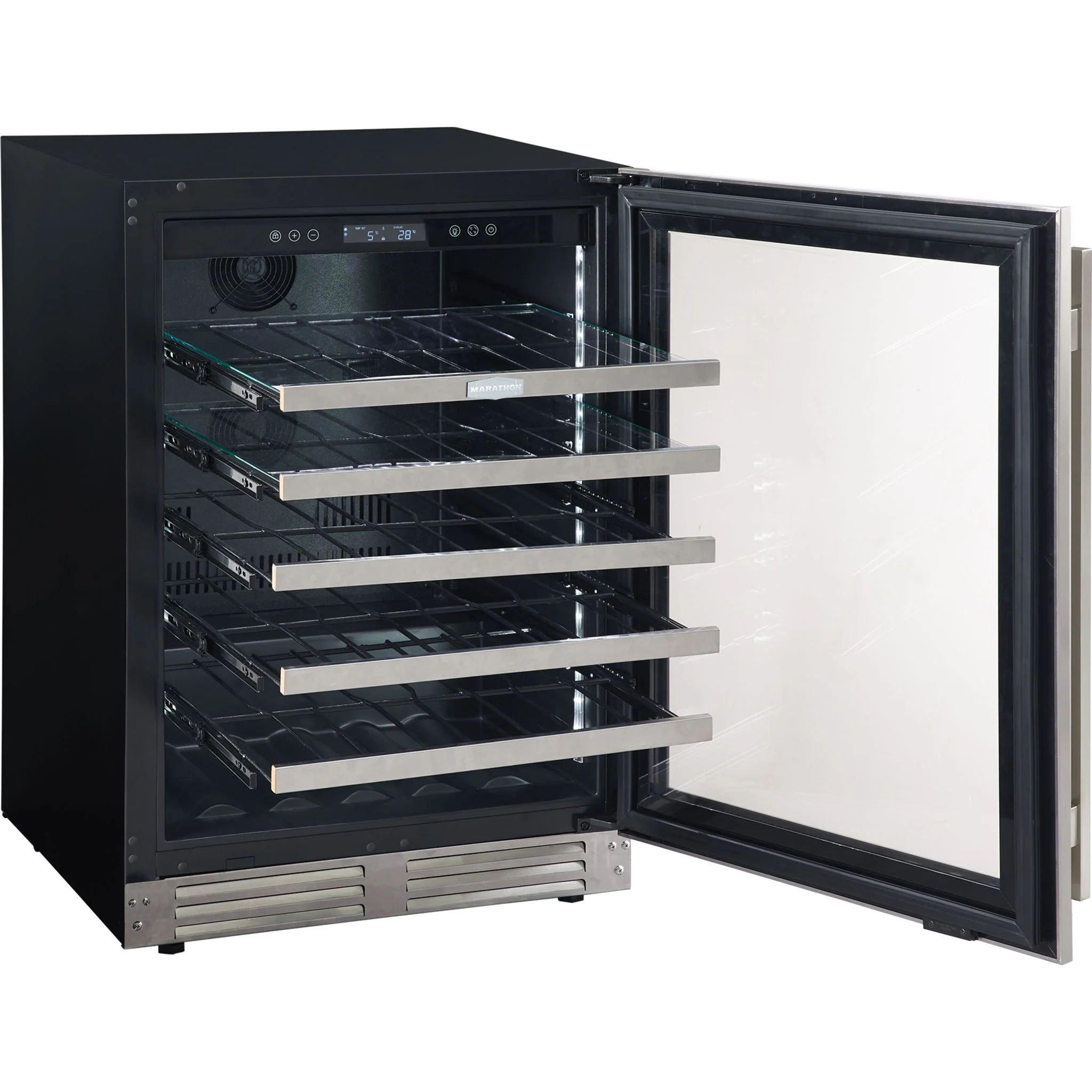 Marathon Beverage Cooler (MBWC56-SS) - Stainless Steel - Image 6