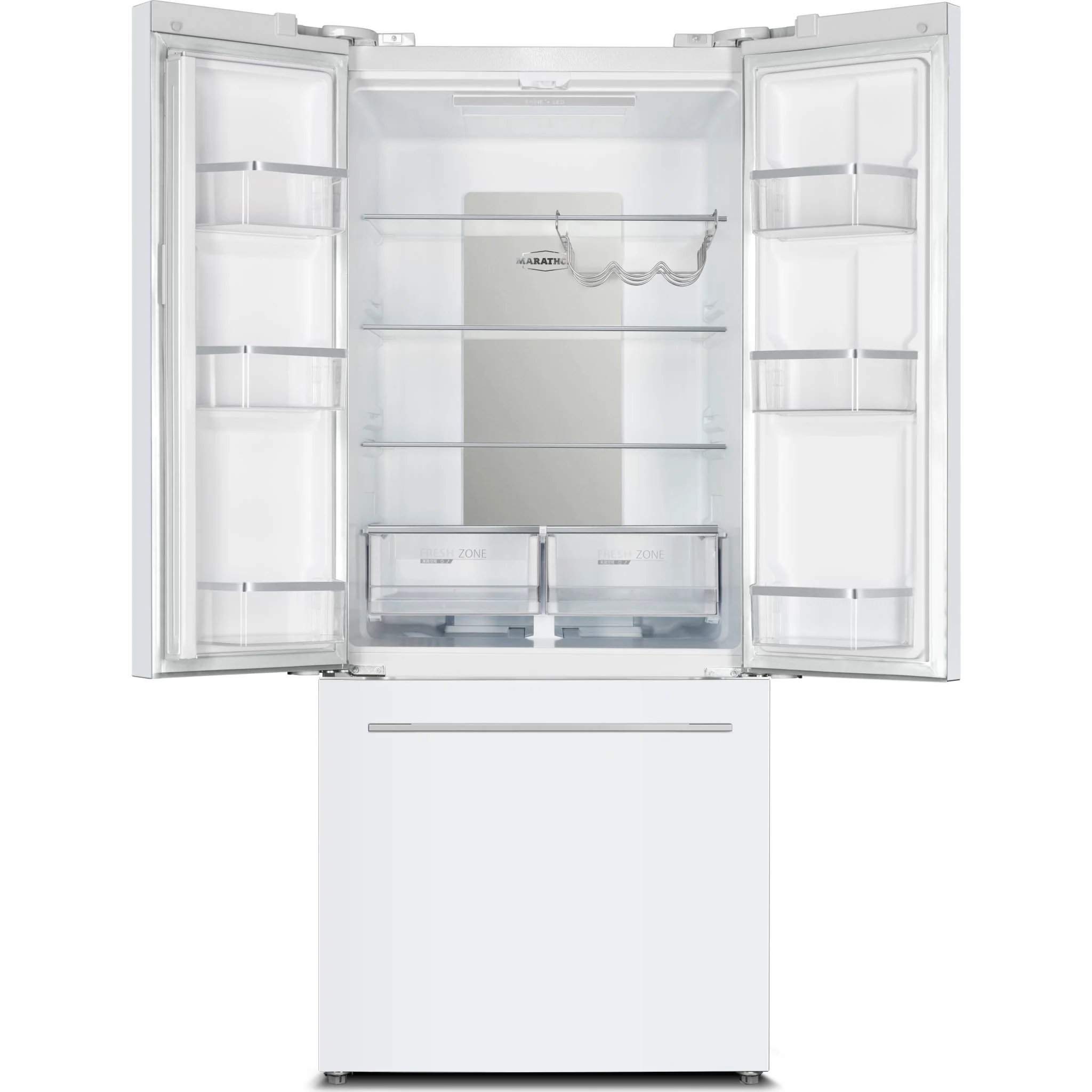 Marathon Bottom Mount Fridge (MFF180WFD-1) - White - Image 2