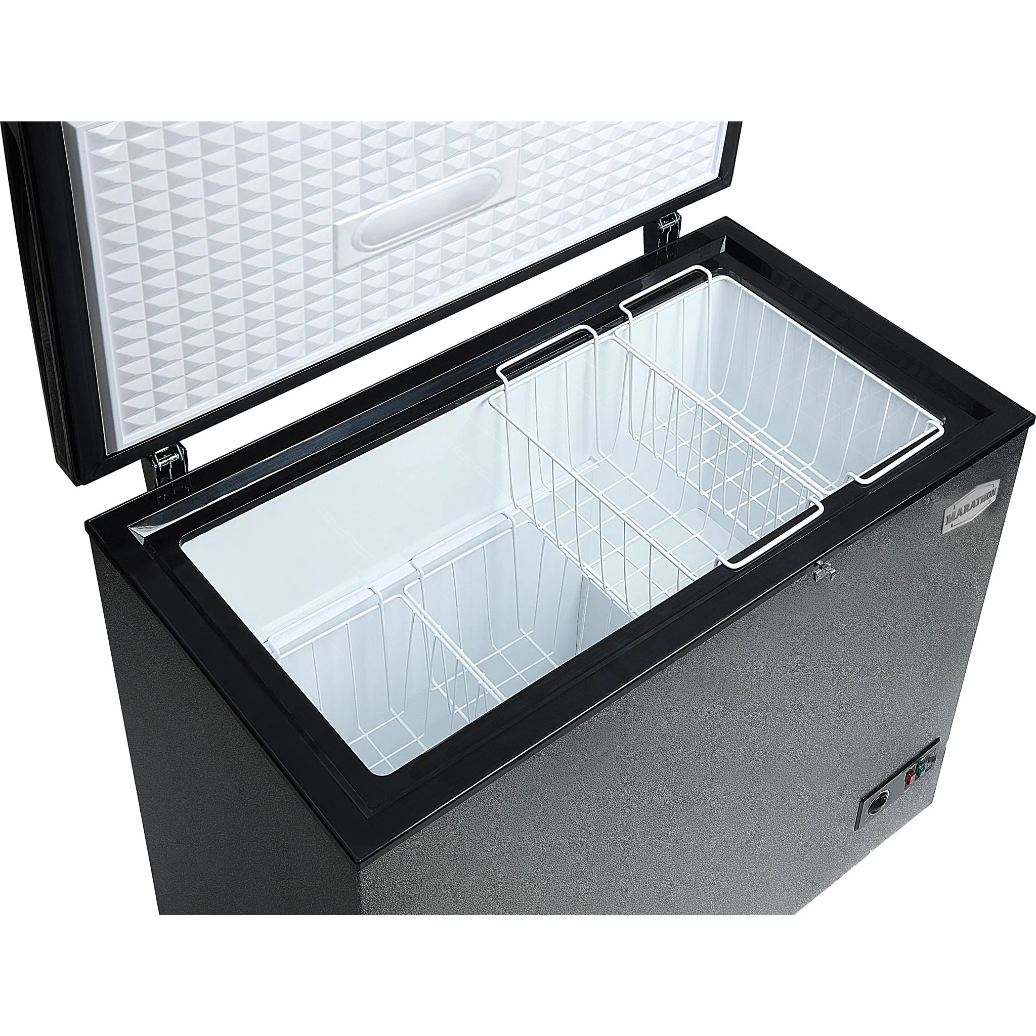 Marathon Chest Freezer (MCF106GRD-1) - Granite - Image 4