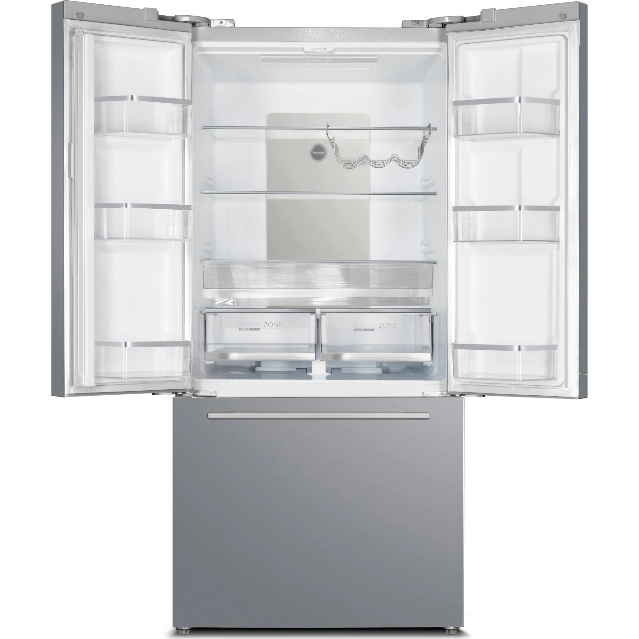 Marathon French Door Fridge (MFF208SSFD) - Stainless Steel - Image 2