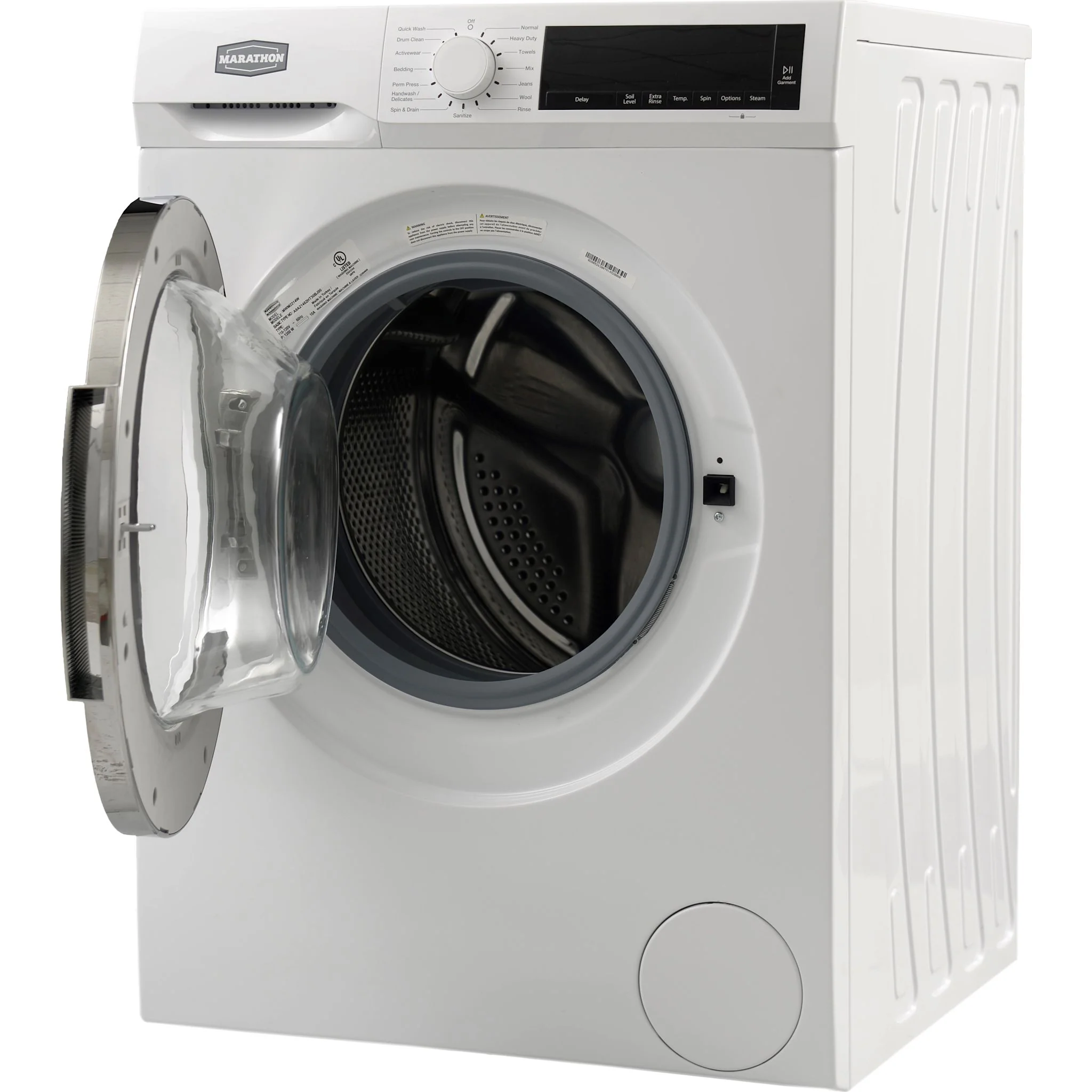 Marathon Front Load Washer (MWM2214W) - White - Image 4
