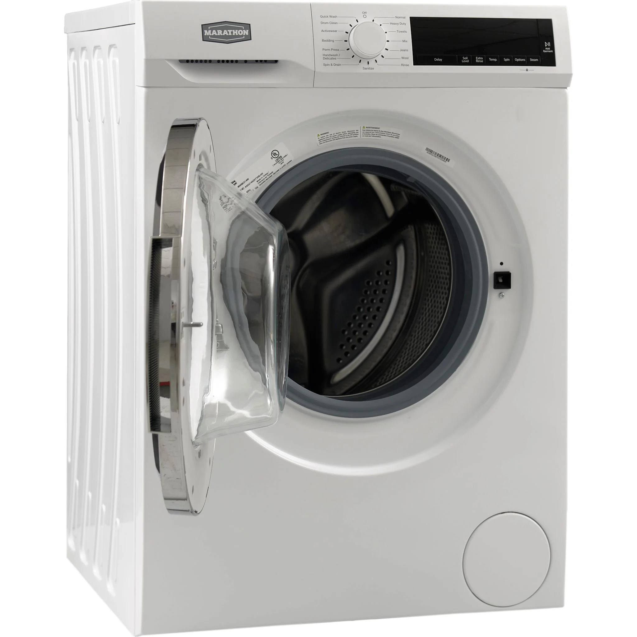 Marathon Front Load Washer (MWM2214W) - White - Image 6