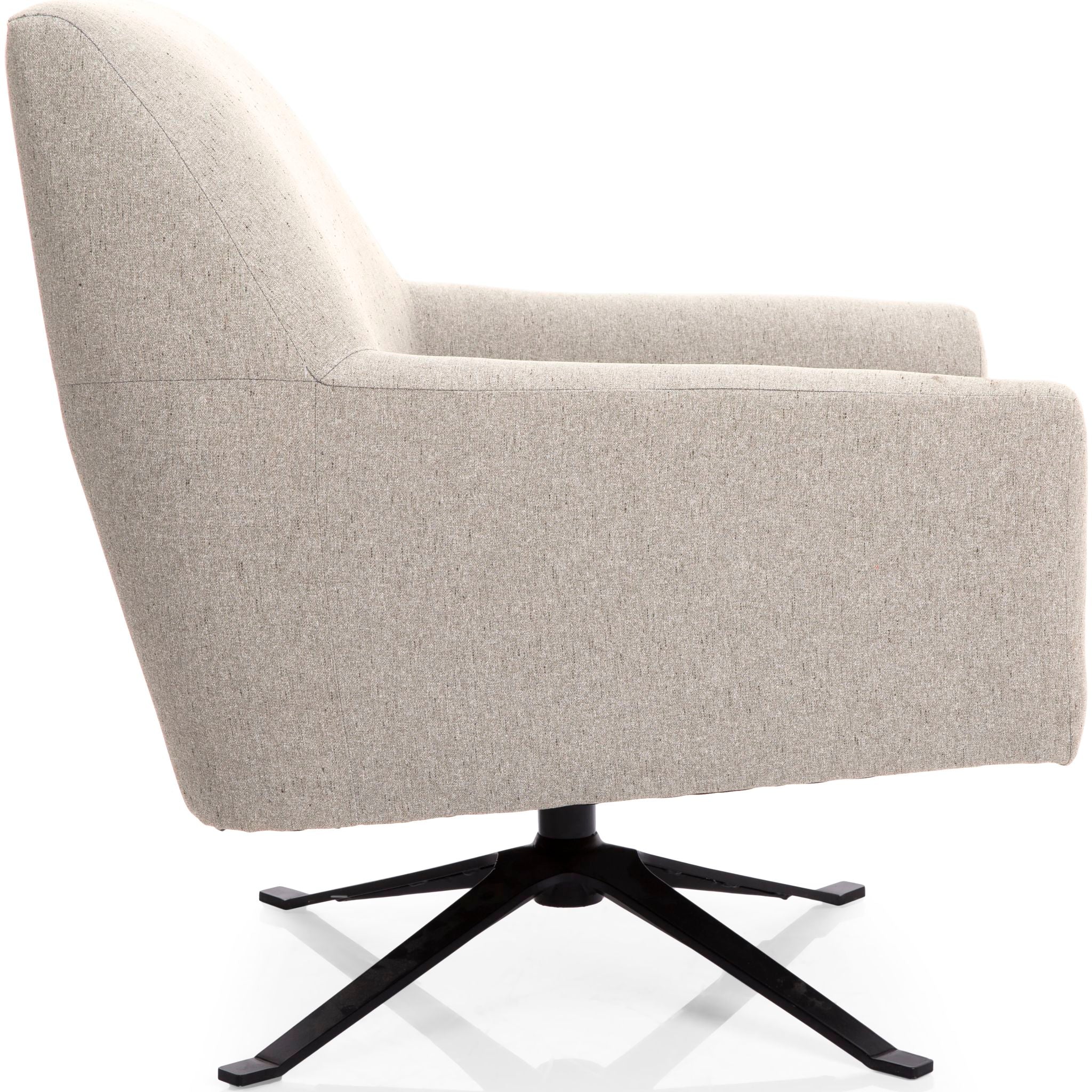 Marcel Swivel Chair - Fantastico Ivory - Image 3