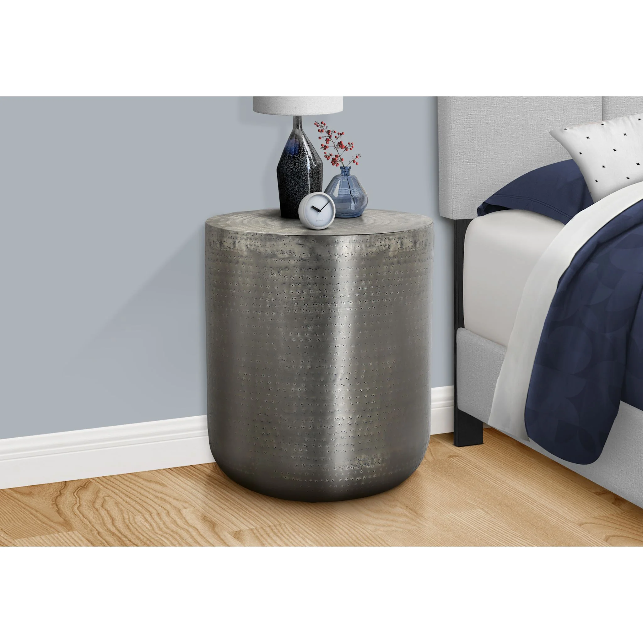 Margaret Accent Table - Silver - Image 2