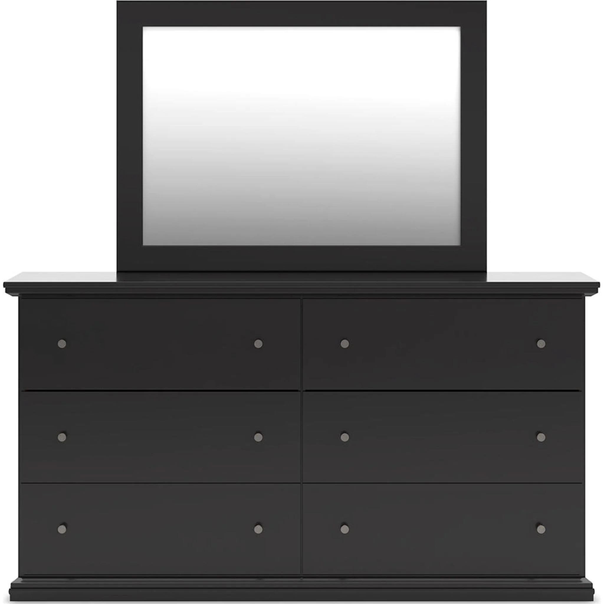Maribel 6 Piece Panel Bedroom - Black - Image 8