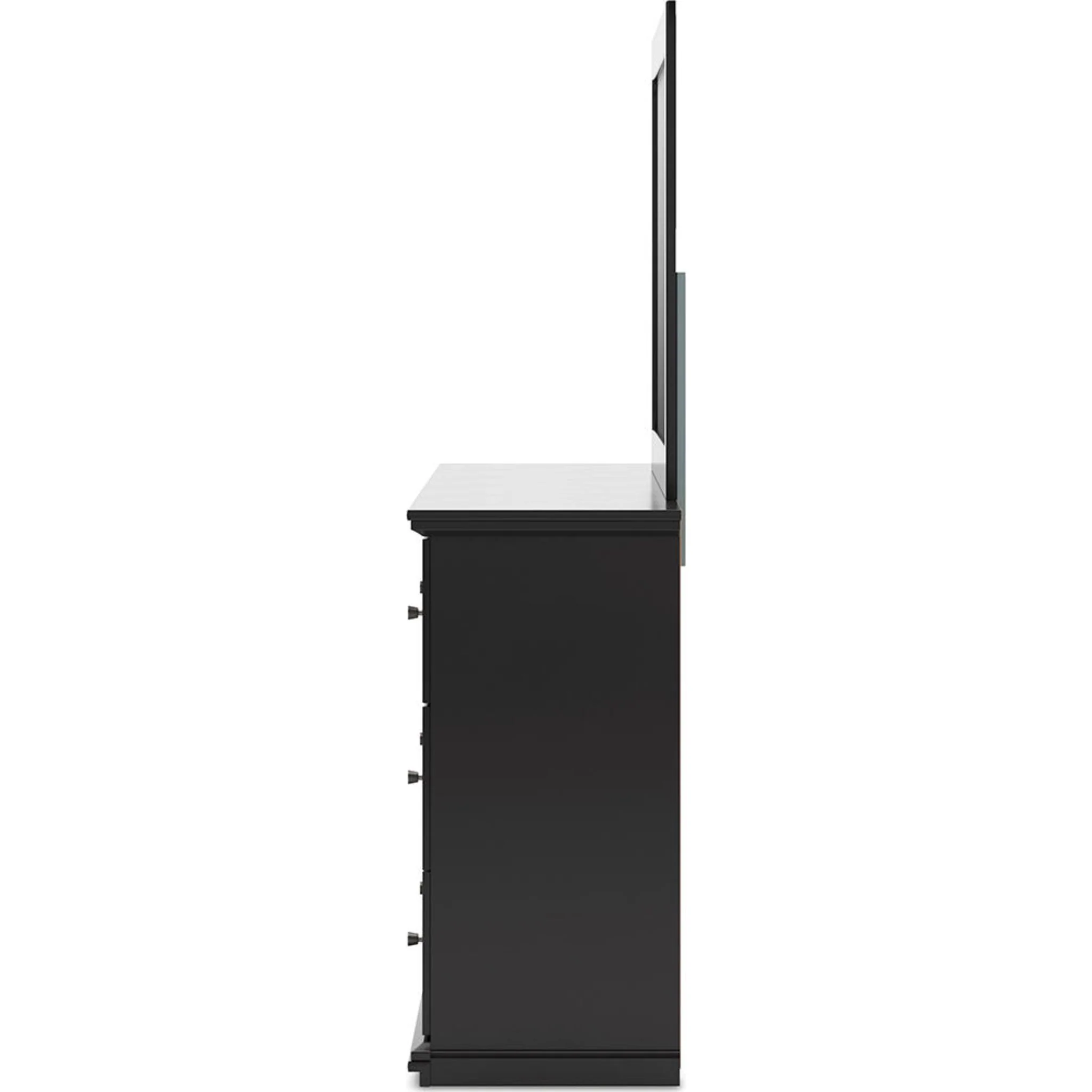 Maribel 6 Piece Panel Bedroom - Black - Image 9