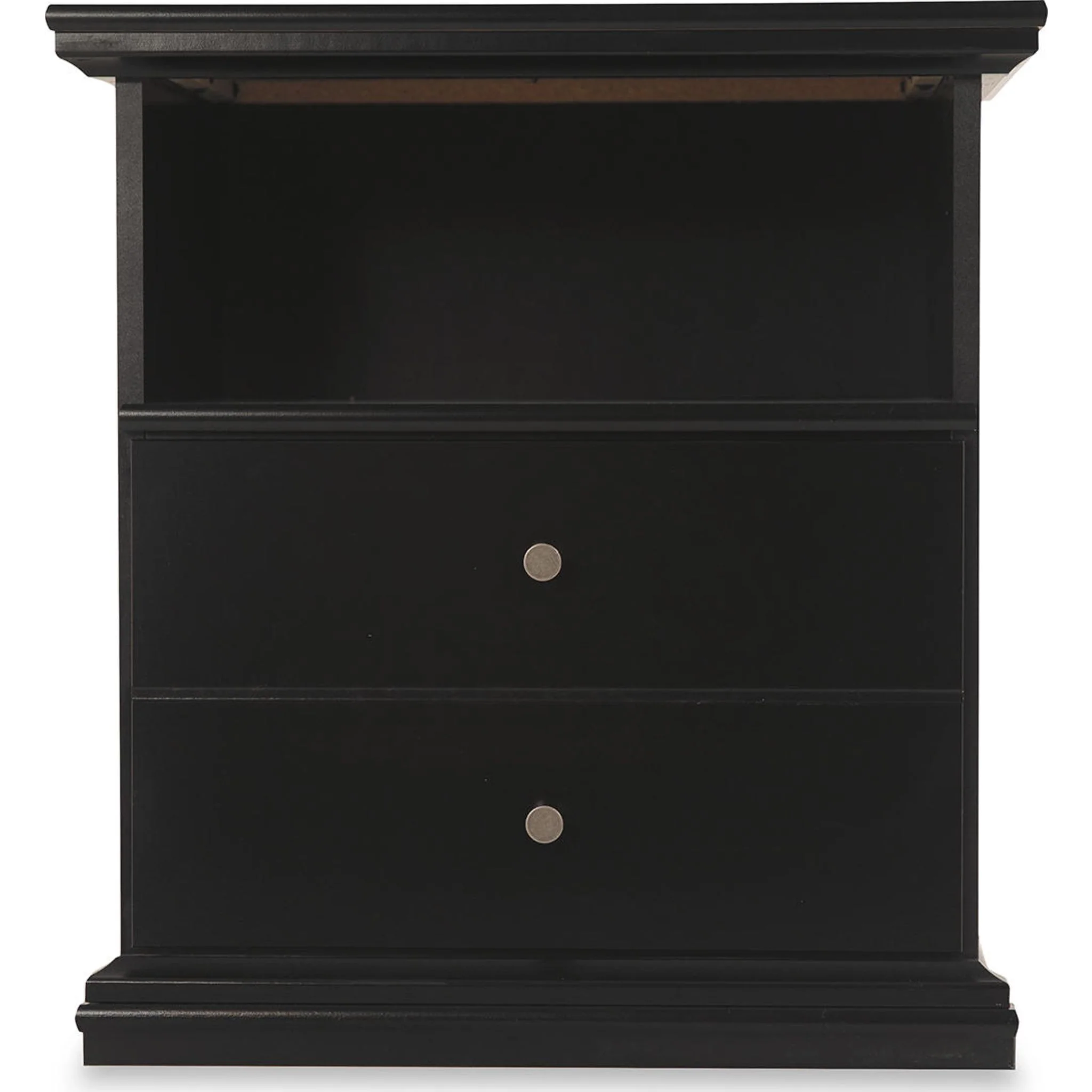 Maribel 6 Piece Twin Panel Bedroom - Black - Image 6