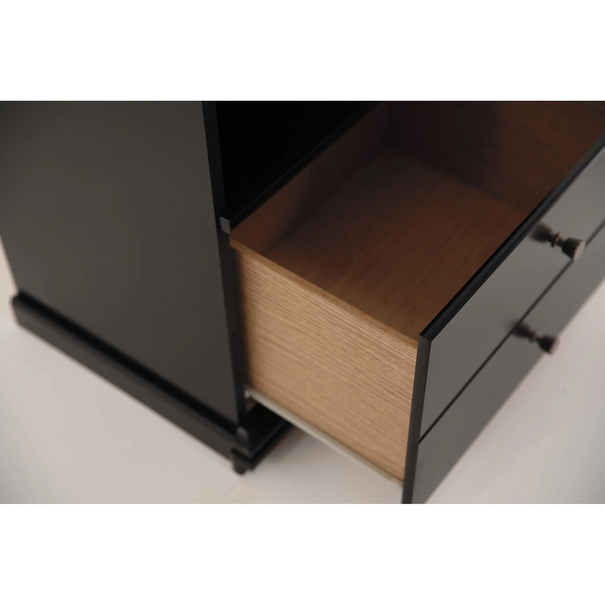 Maribel Nightstand - Black - Image 15