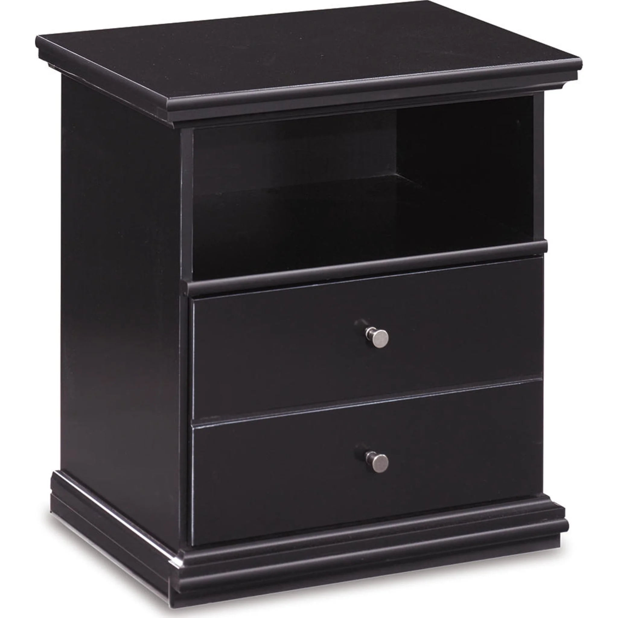 Maribel Nightstand - Black - Image 18
