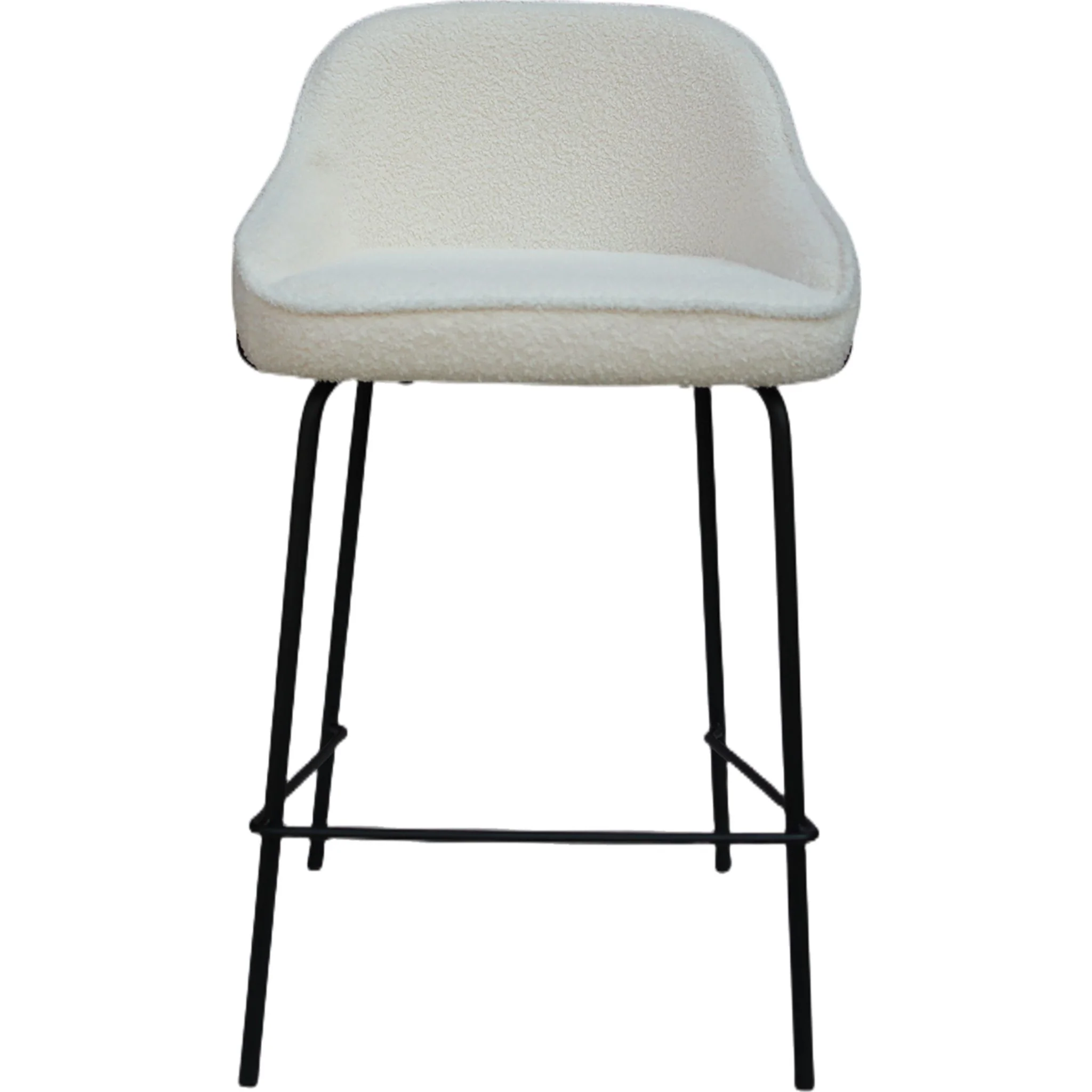 Marise Counter Height Stool - Teddy White - (D746125473PHCL) - Image 2