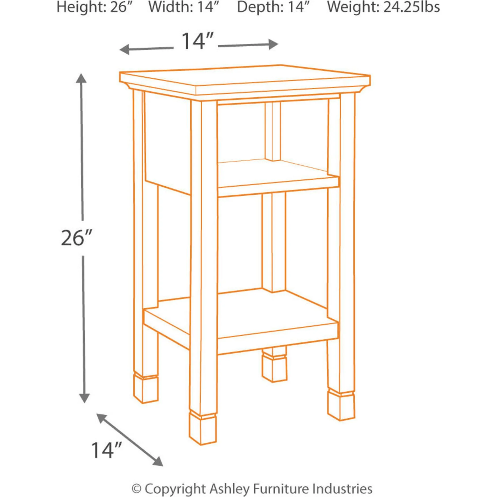 Marnville Accent Table - Dark Brown - Image 6