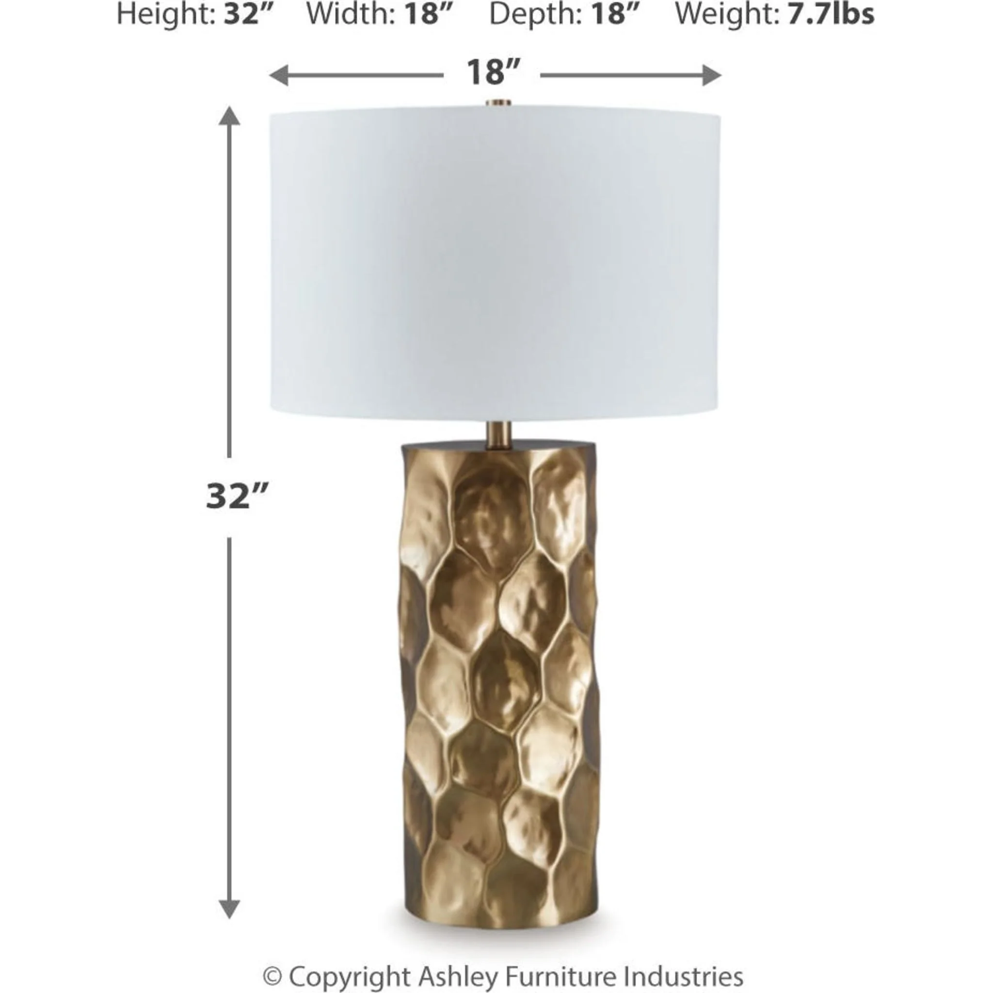 Marshawn Table Lamp 33.75" - Image 11