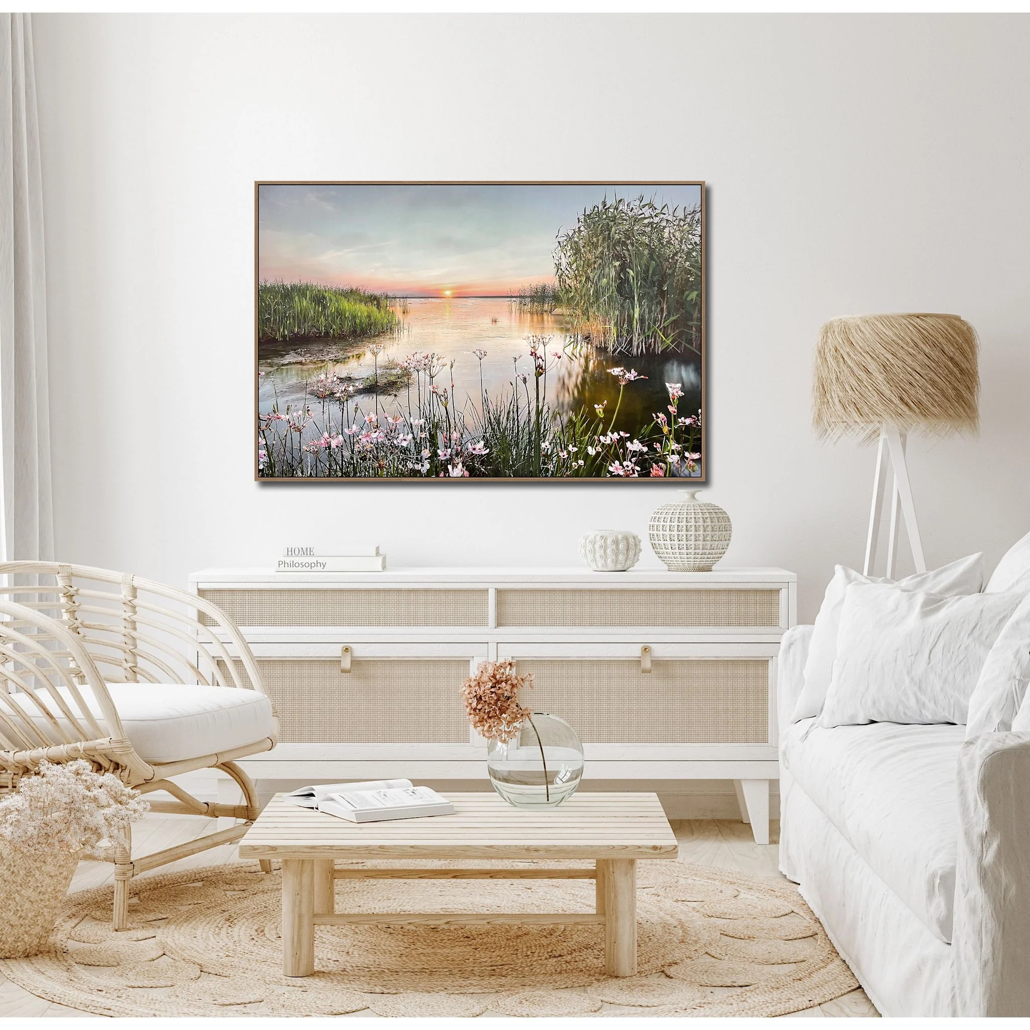 Marshlands Sunset Wall Art 46.00" x 31.00" - Image 2