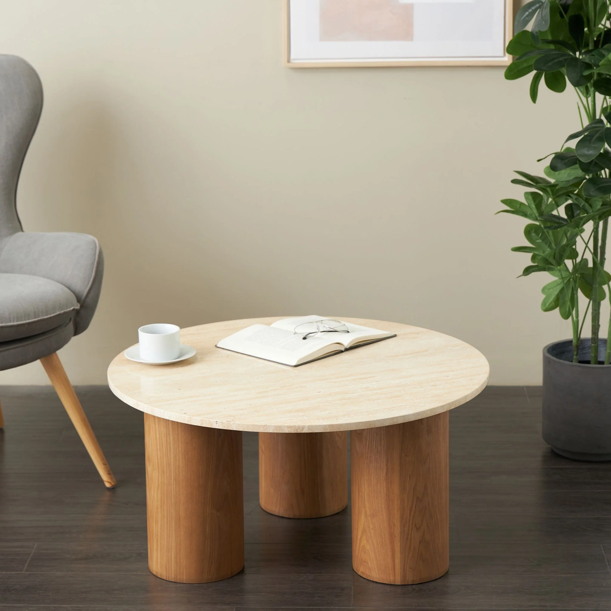 Marta Coffee Table - Brown - Image 2