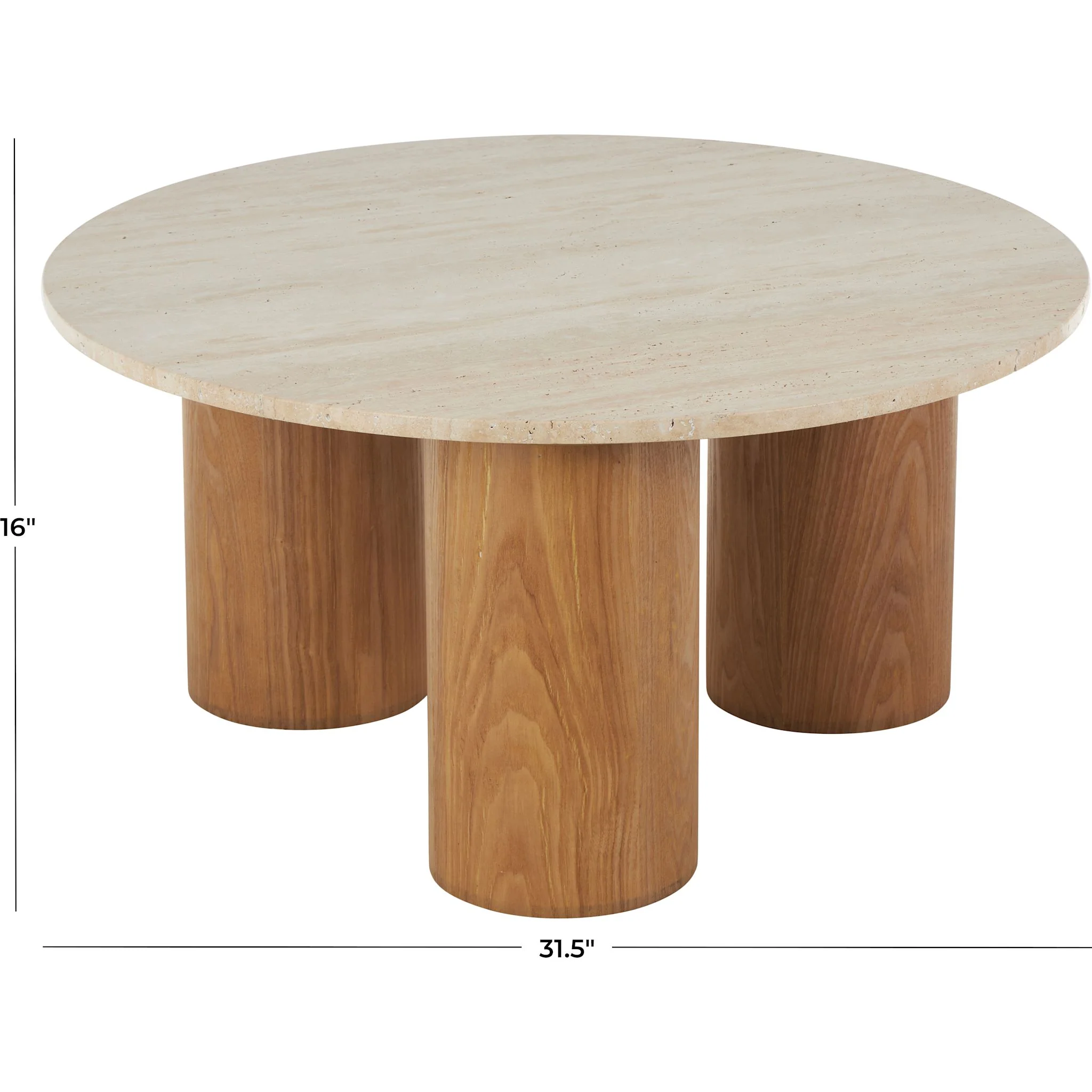 Marta Coffee Table - Brown - Image 8