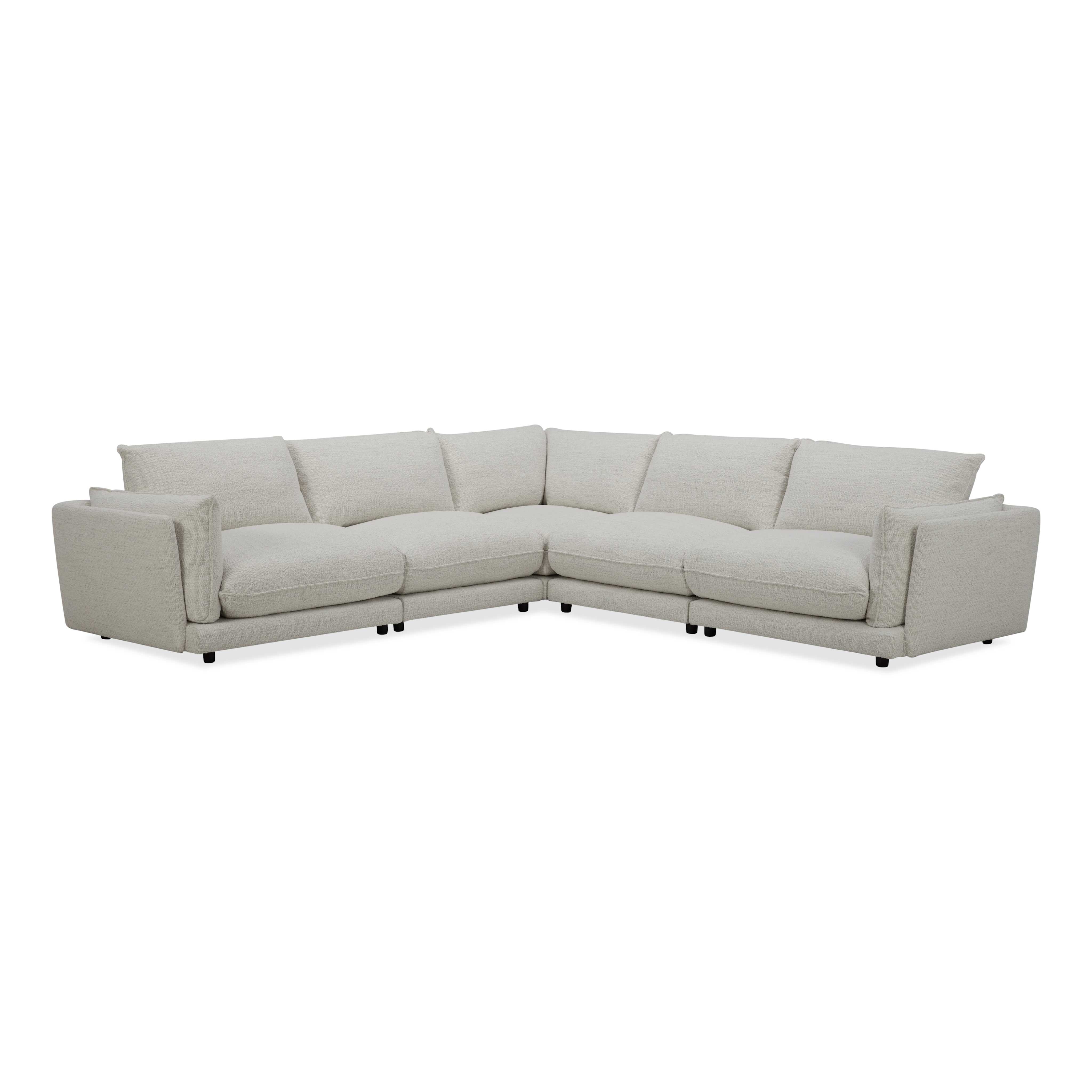 Martina 6 Piece Sectional - Merino Pearl - Image 2