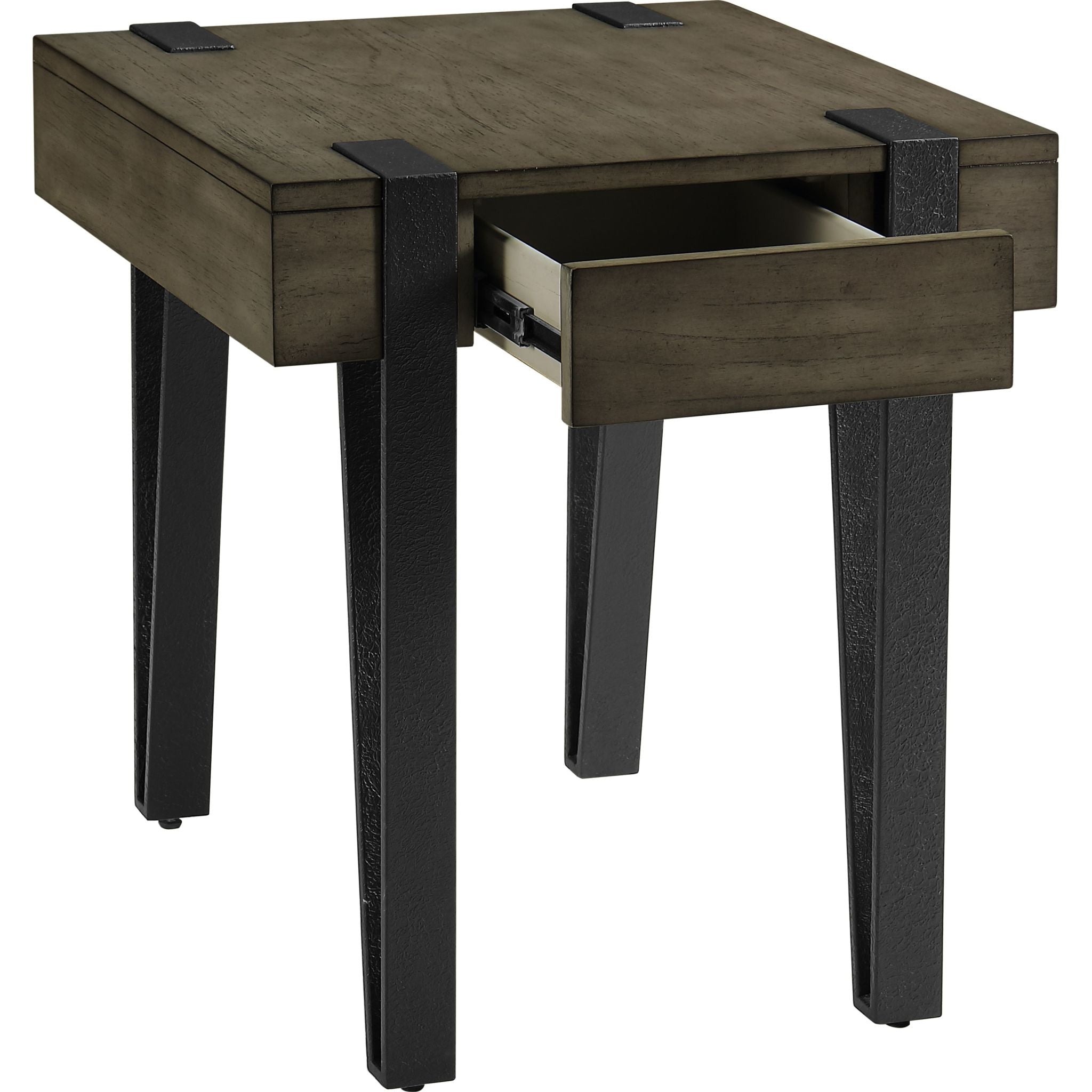 Mavrick End Table - Grey - Image 2