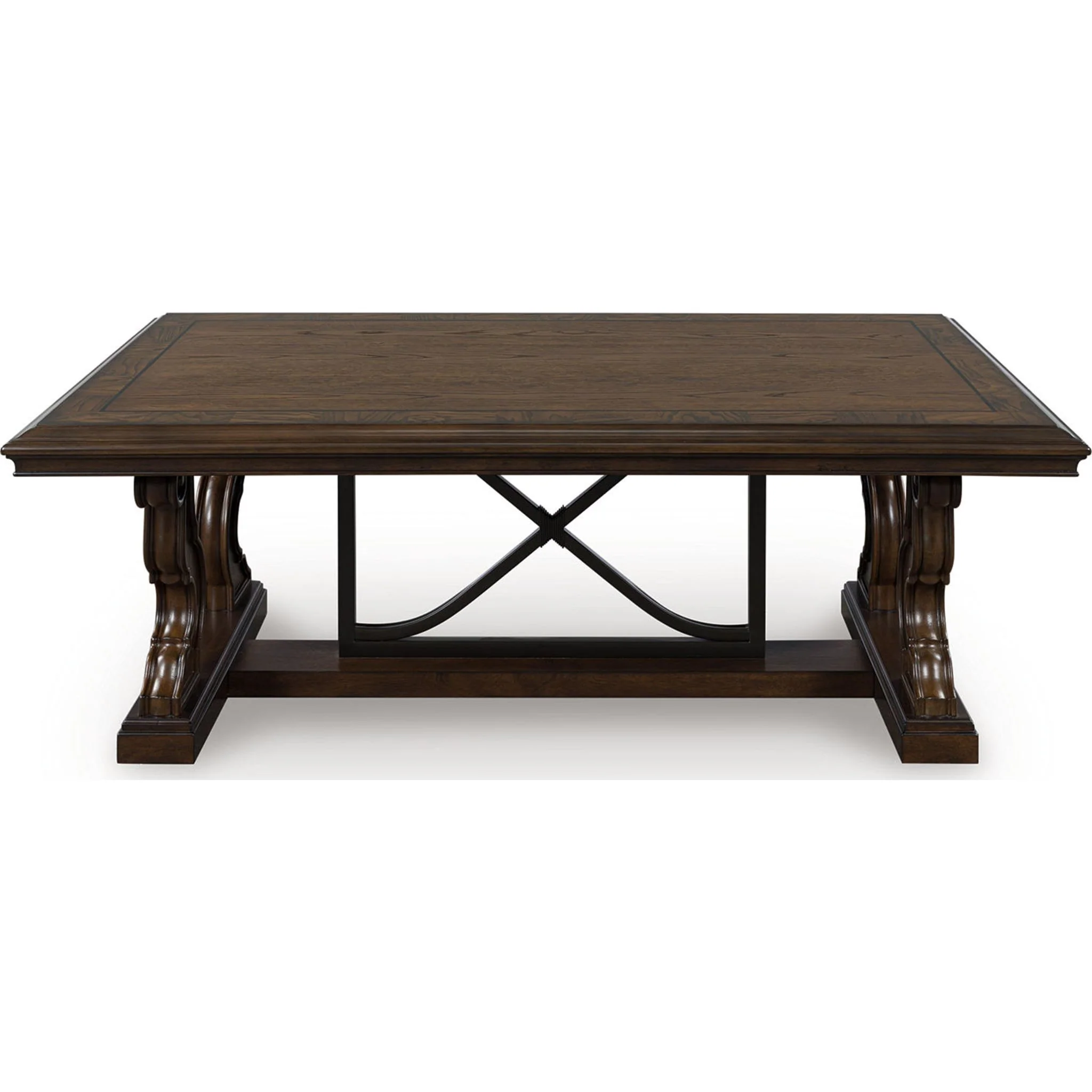 Maylee Coffee Table - Dark Brown - Image 2