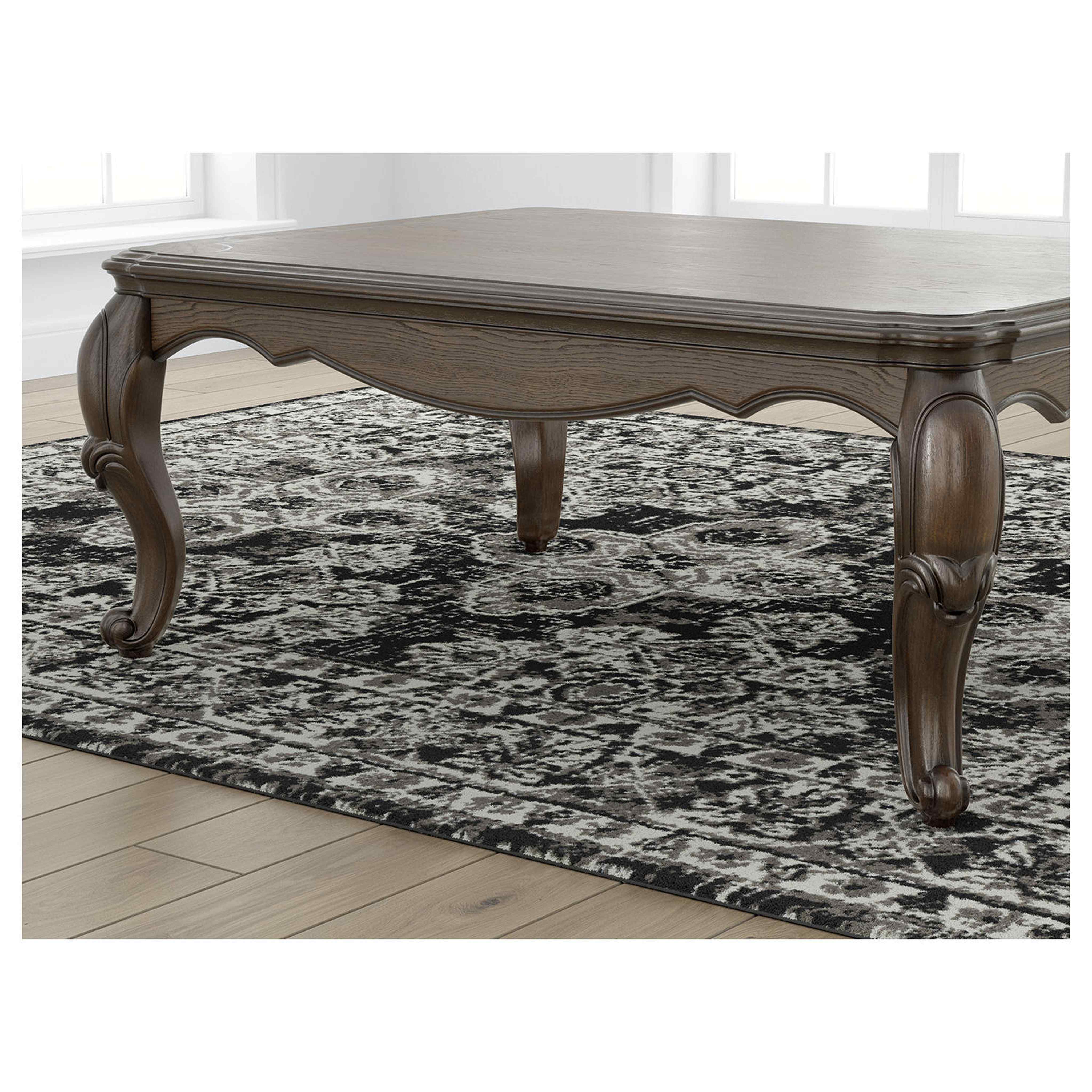 Maylee Coffee Table - Dark Brown - Image 7
